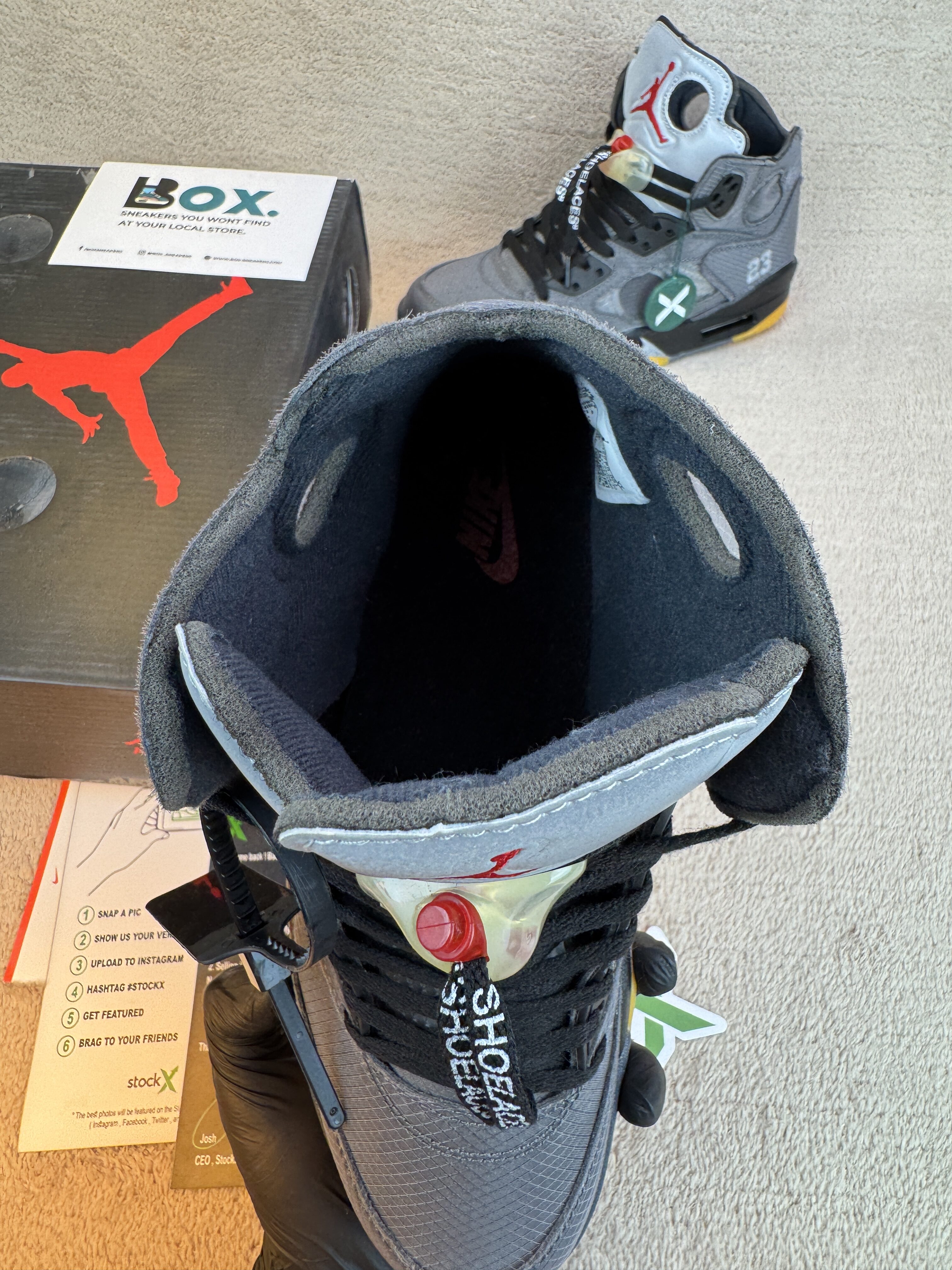 Jordan 5 Retrp SP X Off-White Mid Mulisn - Image 11