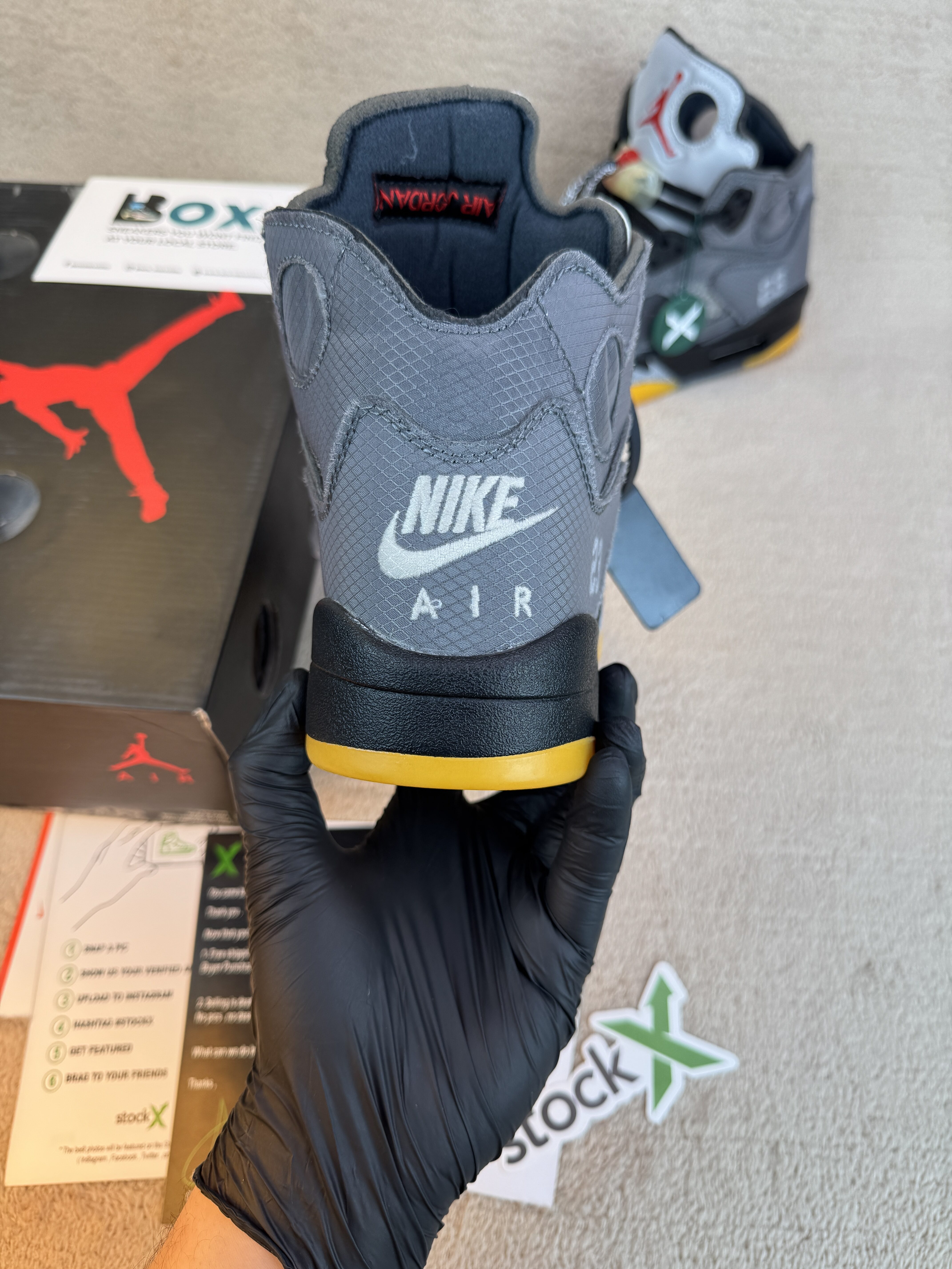 Jordan 5 Retrp SP X Off-White Mid Mulisn - Image 12