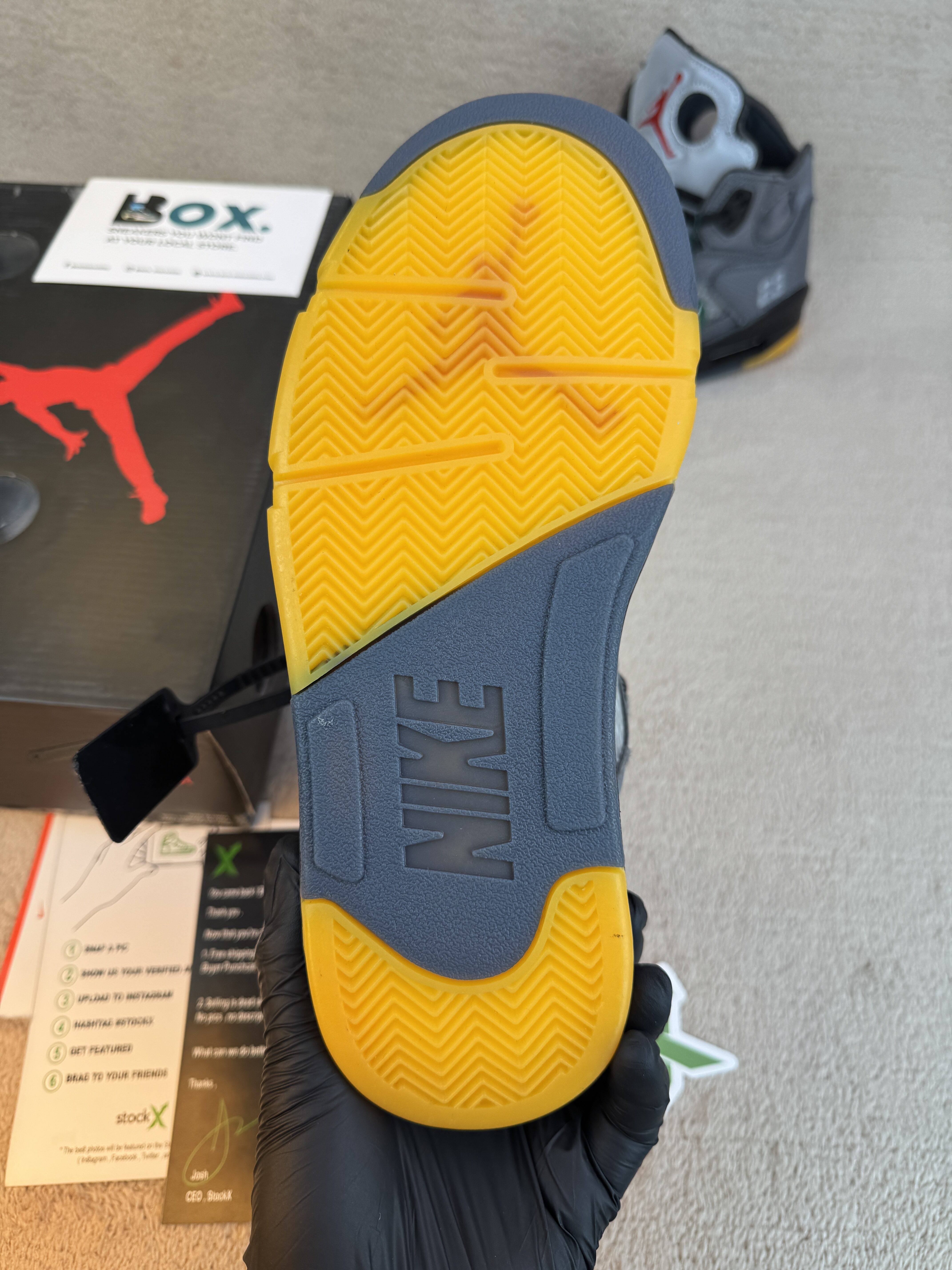 Jordan 5 Retrp SP X Off-White Mid Mulisn - Image 14