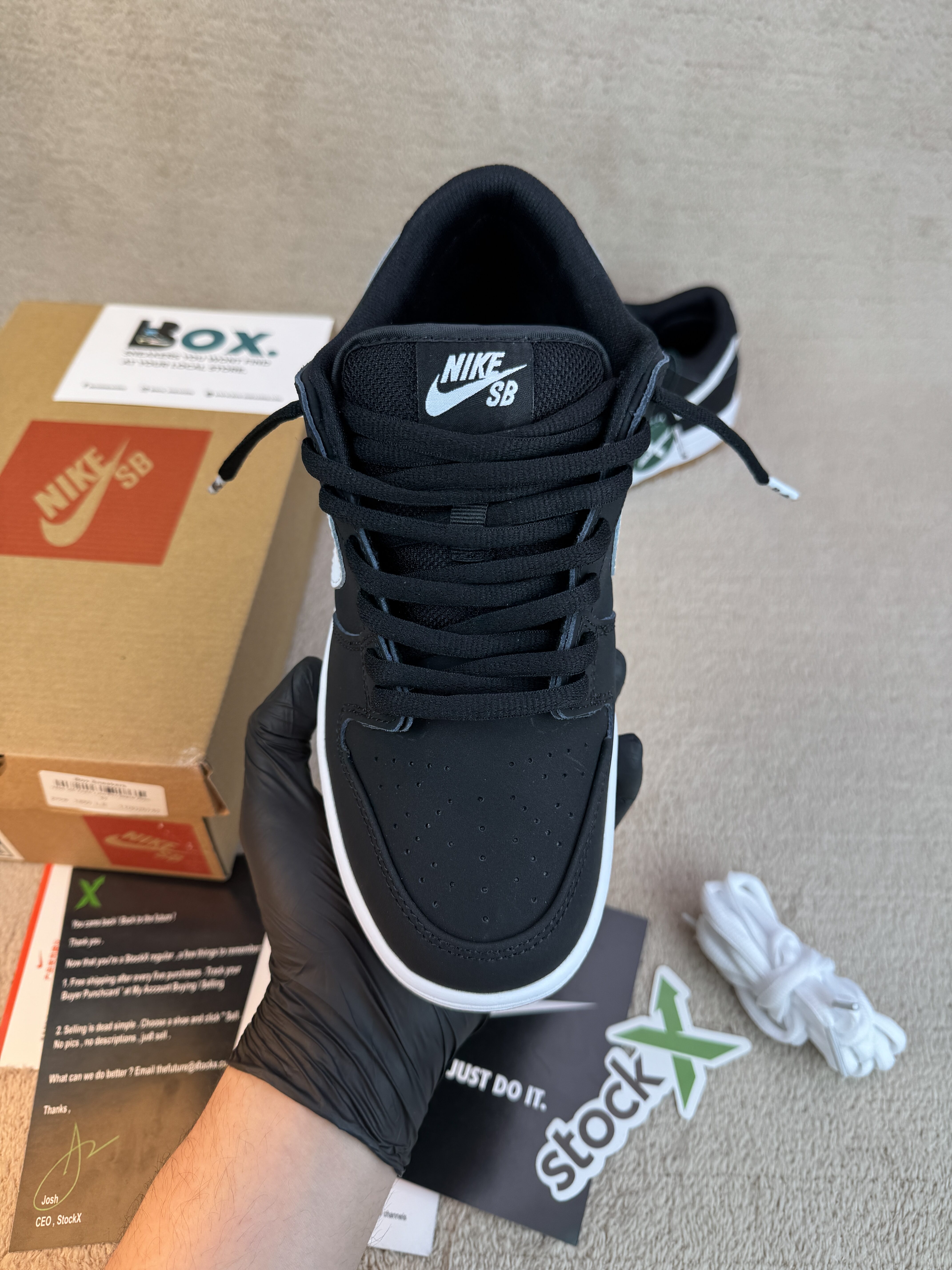 Nike SB Dunk Low SB 'Black Gum' - Image 8