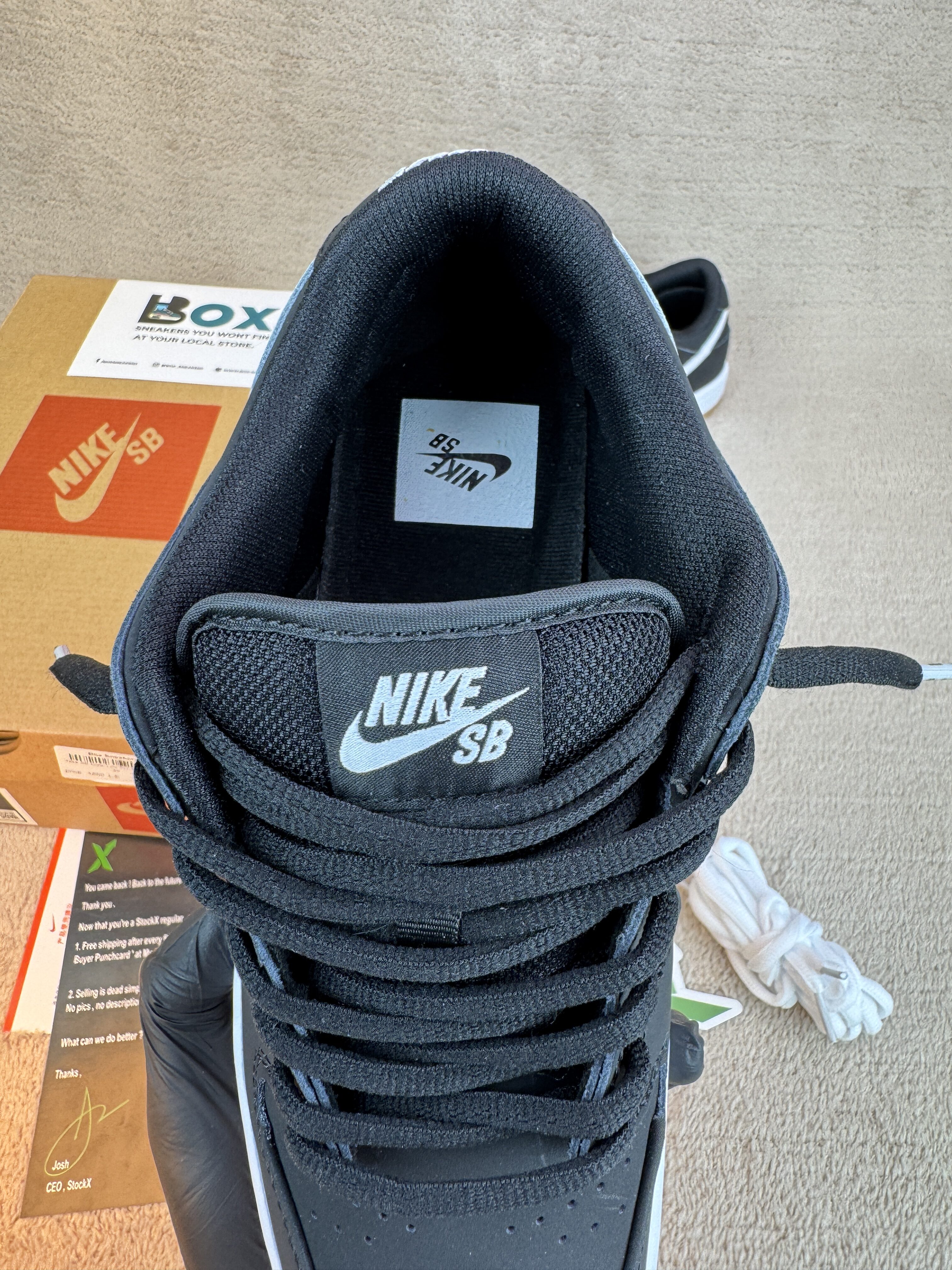 Nike SB Dunk Low SB 'Black Gum' - Image 9
