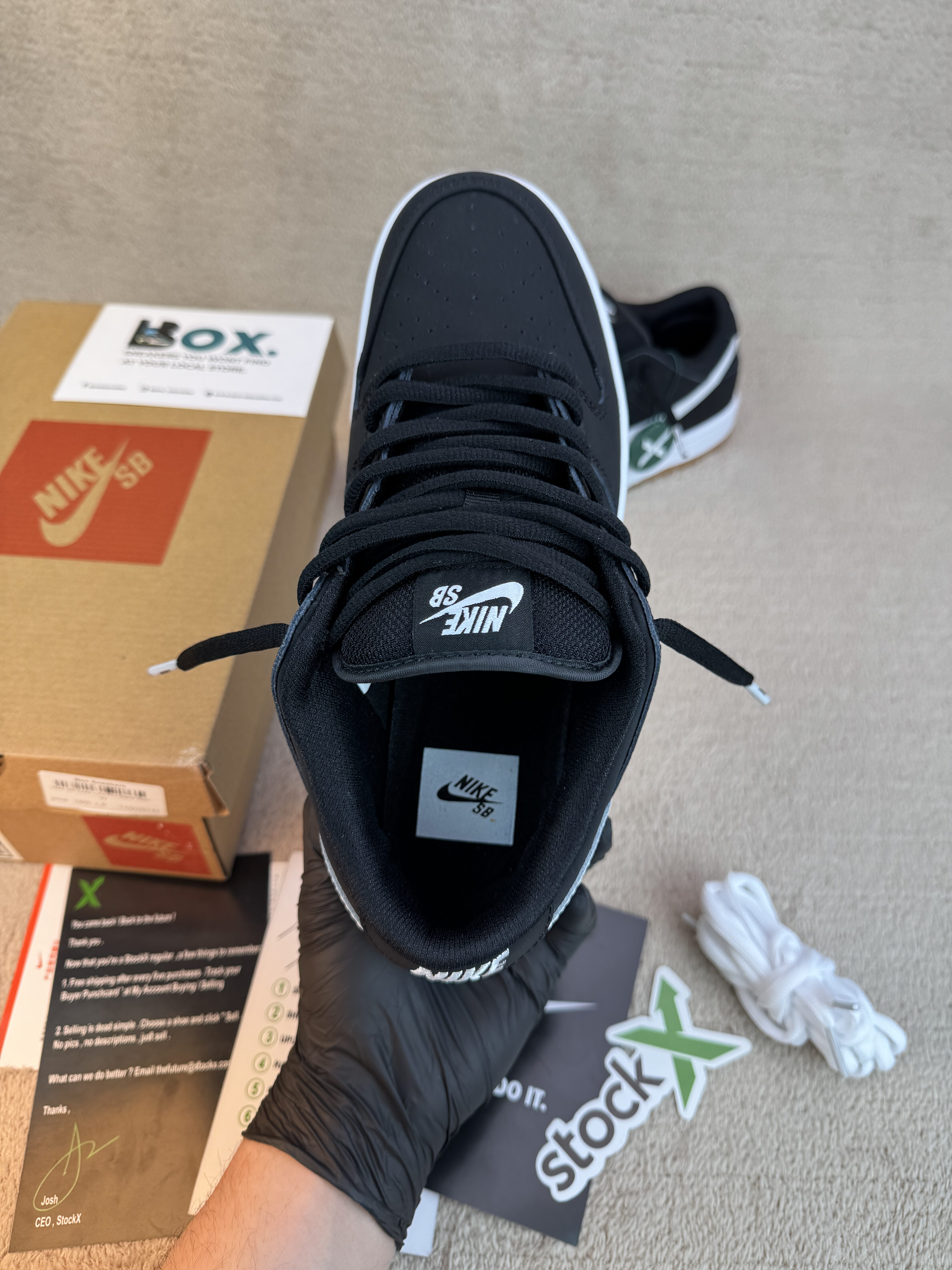 Nike SB Dunk Low SB 'Black Gum' - Image 10
