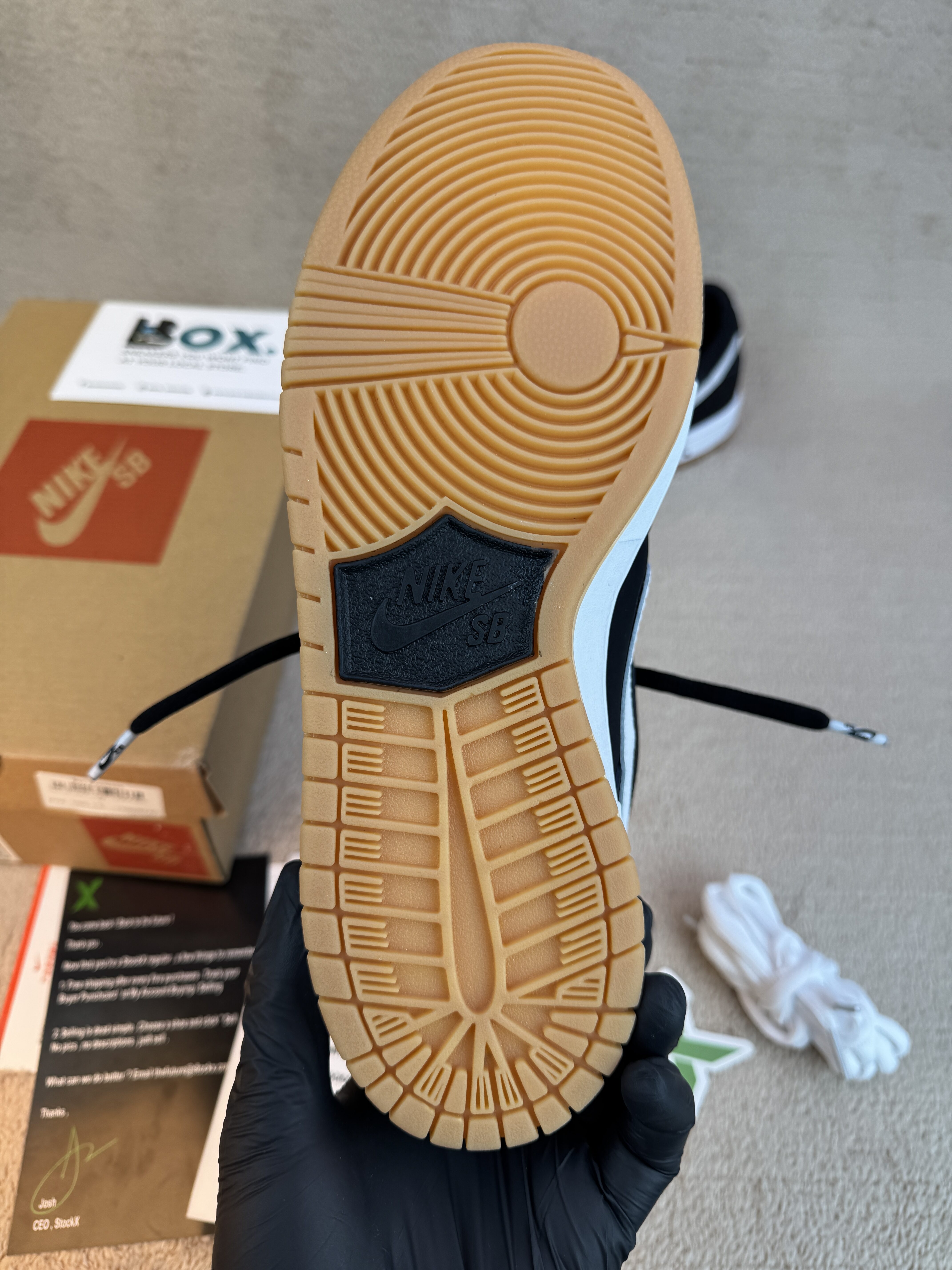 Nike SB Dunk Low SB 'Black Gum' - Image 13