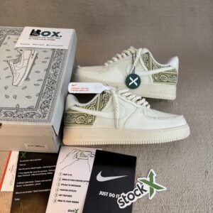 Nike Air force 1 Low 'TU Big Bang Chunky' Lace Bandana Custom