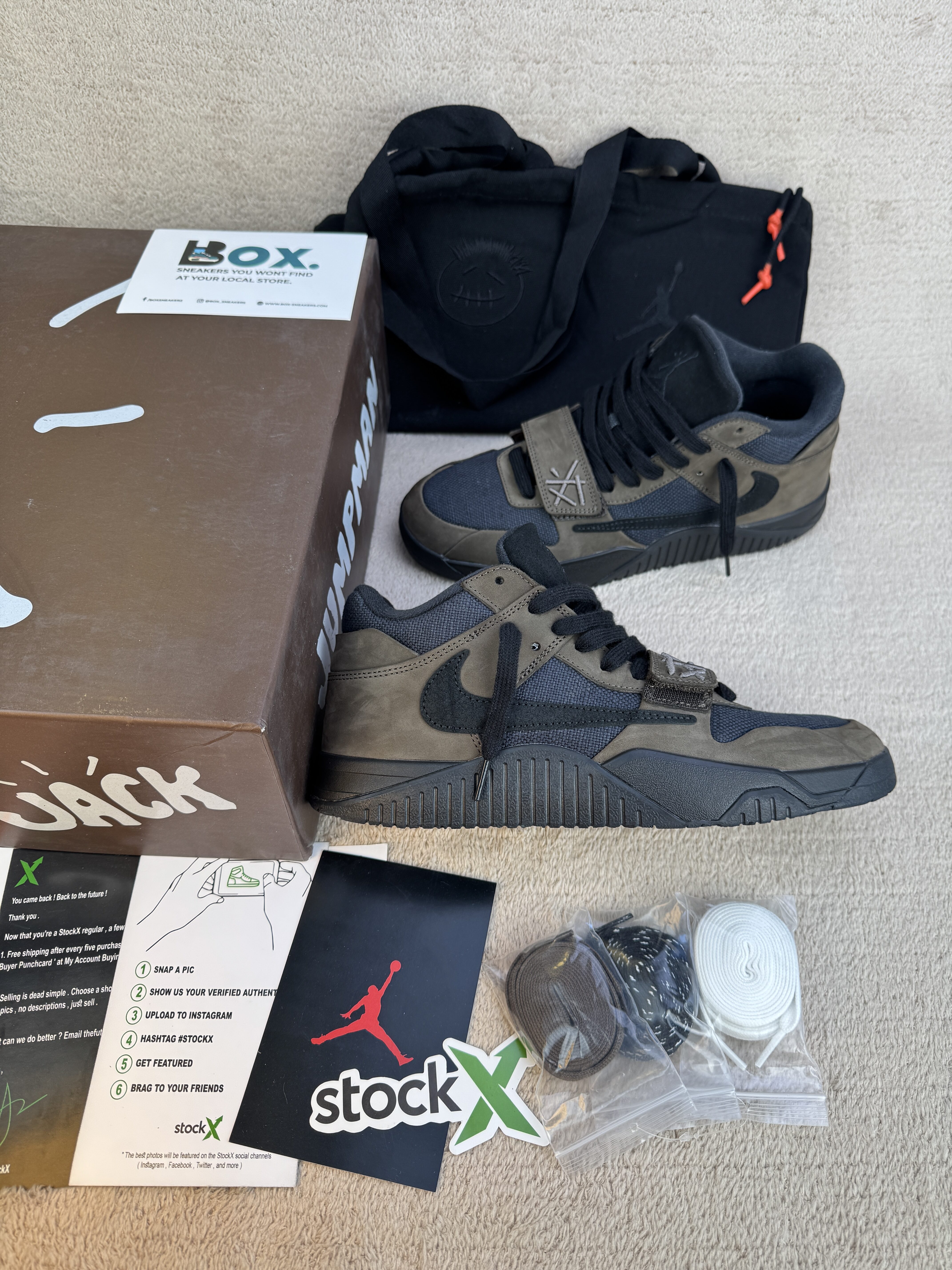 Jordan Jumpman Jack TR Travis Scott Dark Mocha PREMIUM - Image 2