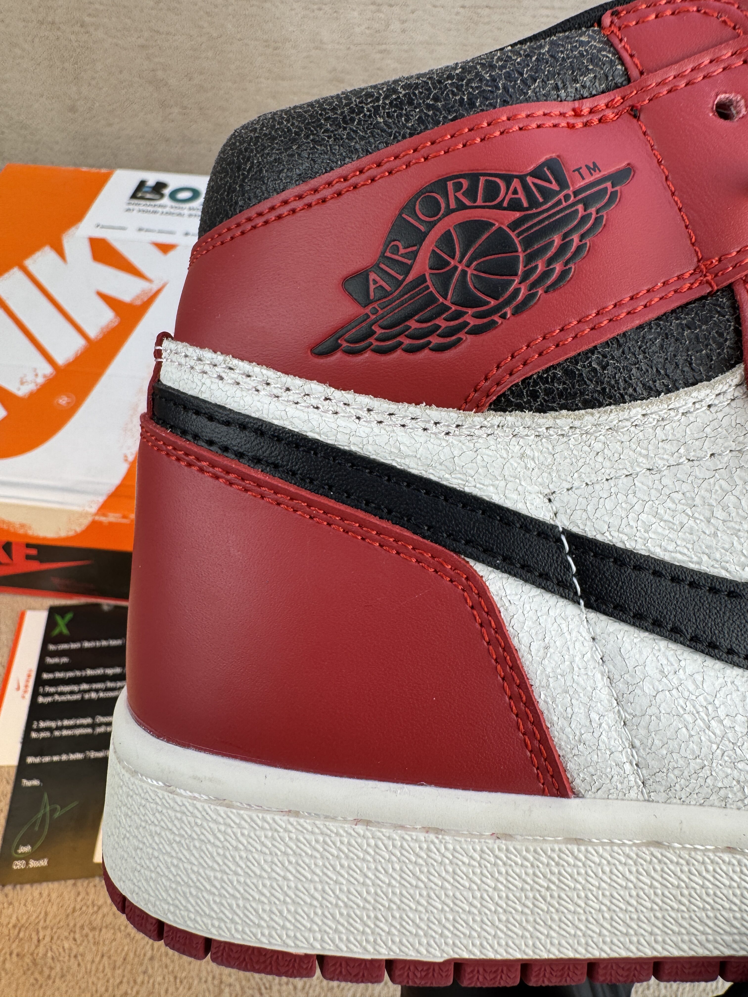 Jordan 1 Retro High OG Chicago Lost and Found - Image 4