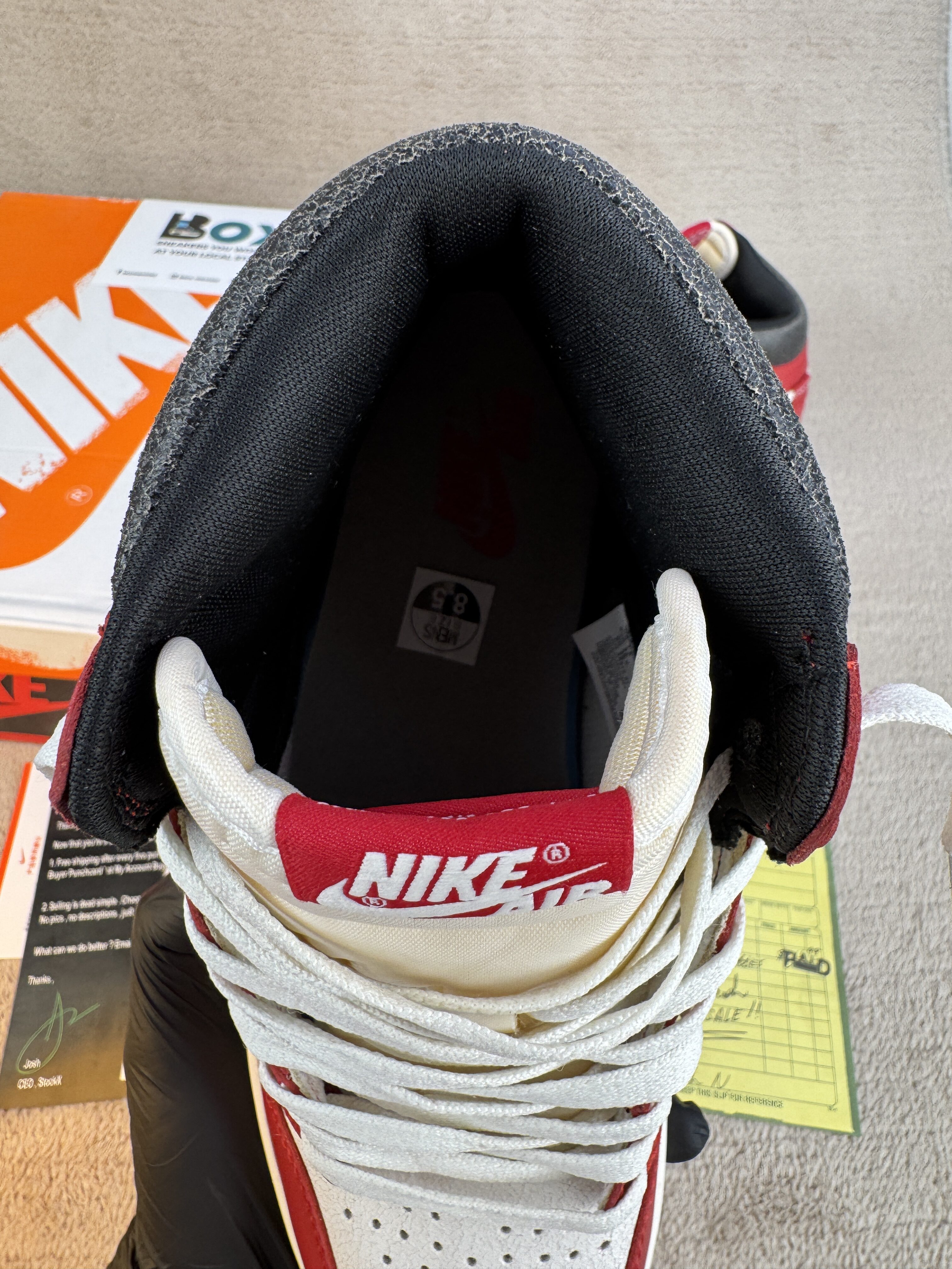 Jordan 1 Retro High OG Chicago Lost and Found - Image 7