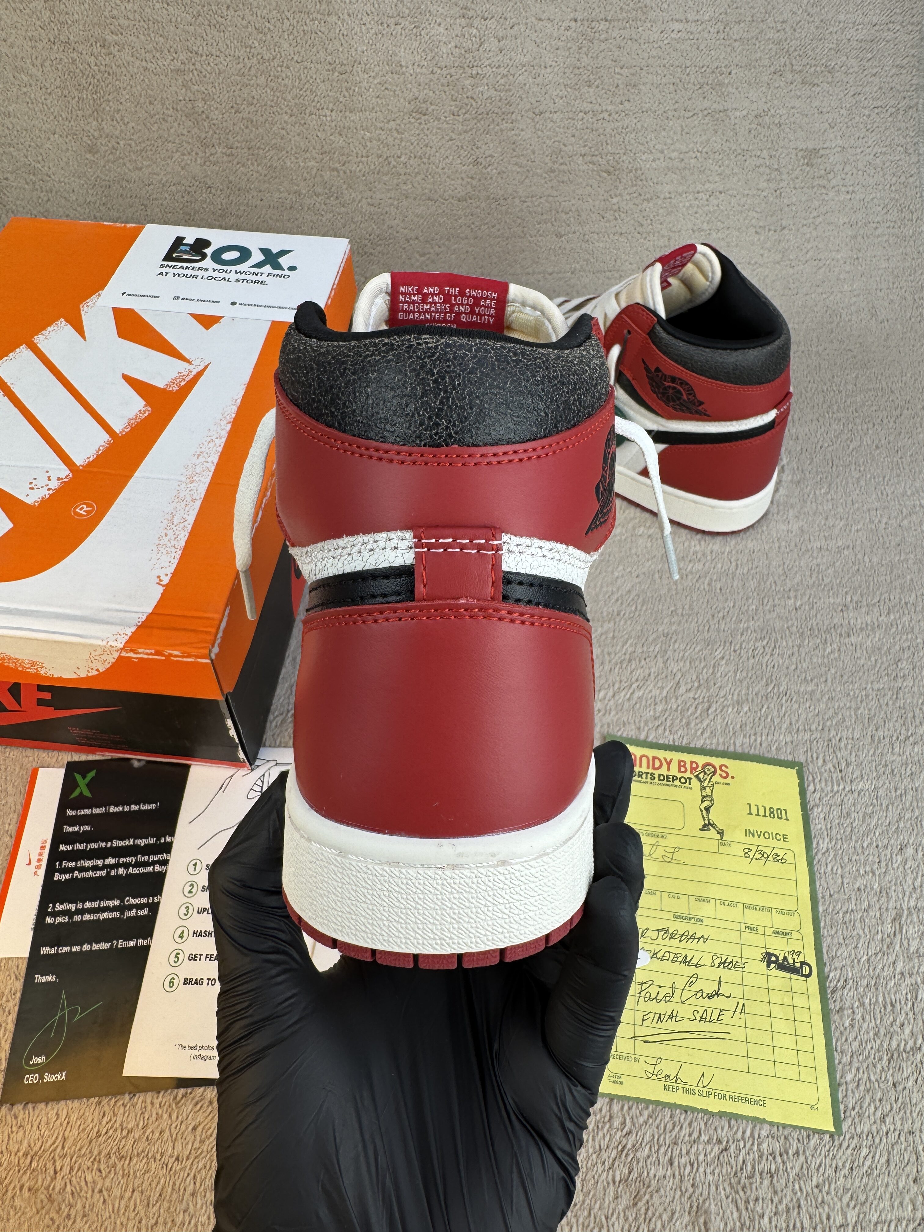 Jordan 1 Retro High OG Chicago Lost and Found - Image 9