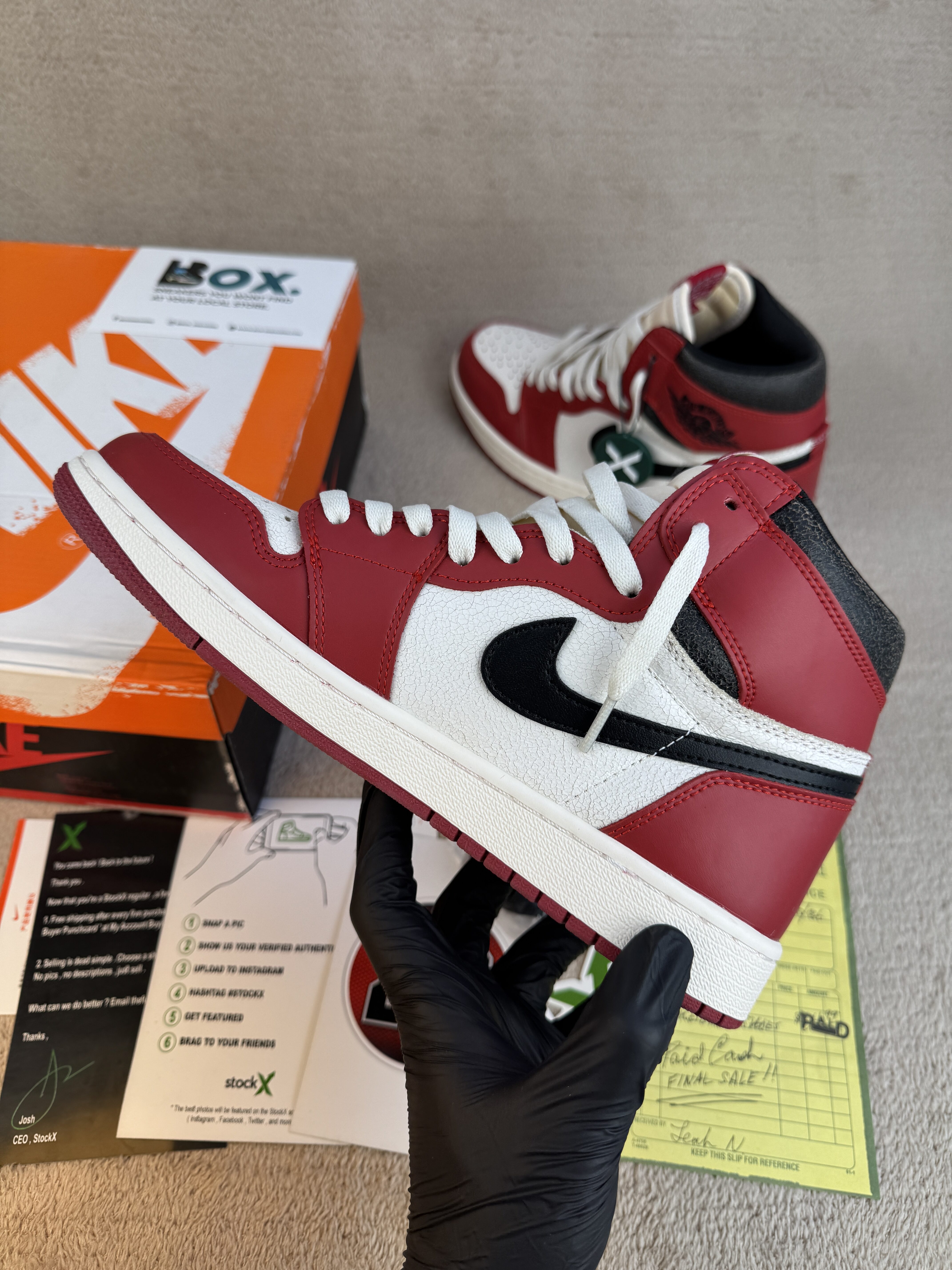 Jordan 1 Retro High OG Chicago Lost and Found - Image 11