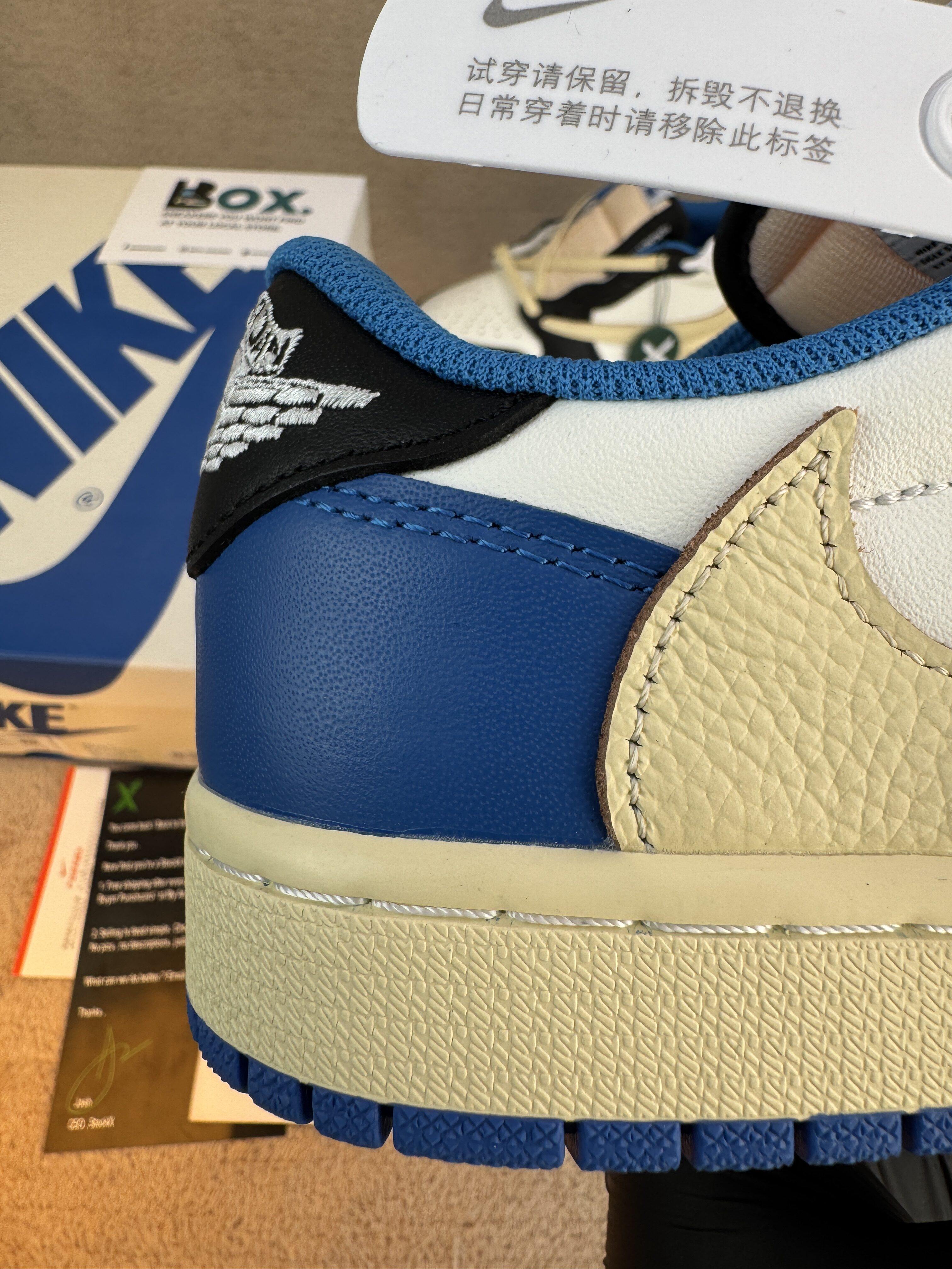 Jordan 1 Retro Low OG SP Fragment x Travis Scott - Image 5