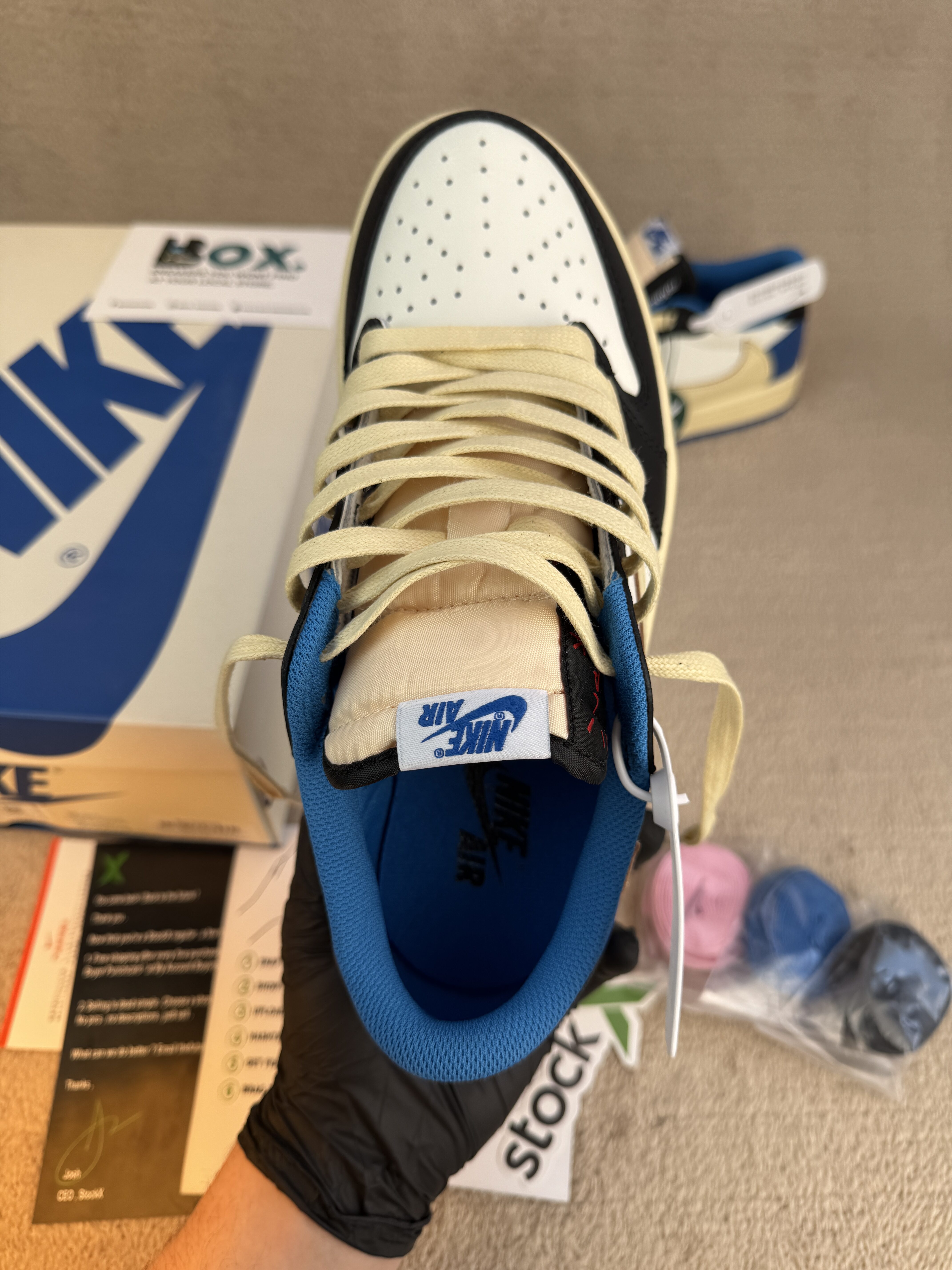 Jordan 1 Retro Low OG SP Fragment x Travis Scott - Image 11