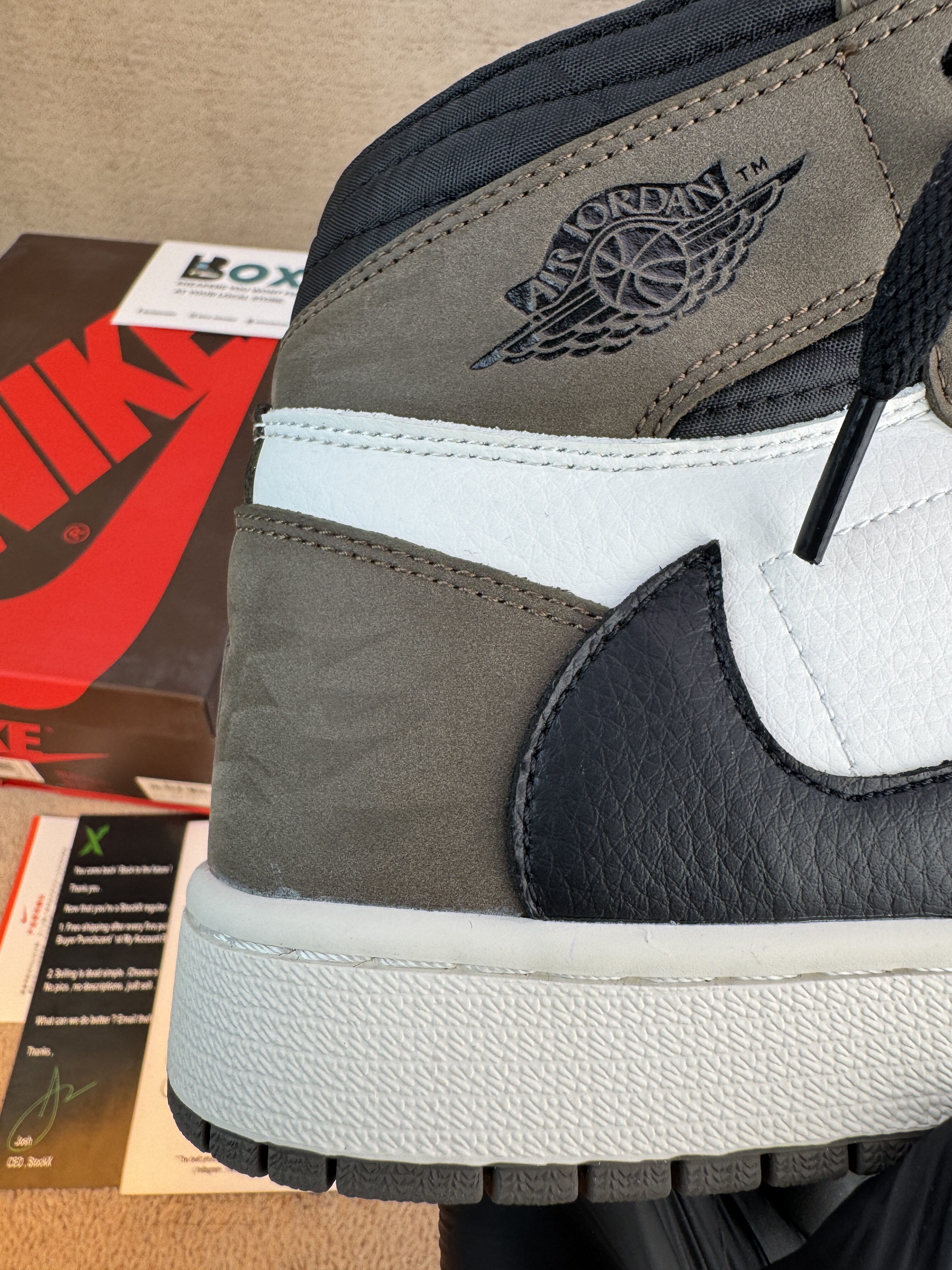 Jordan 1 Retro High OG SP Travis Scott Mocha - Image 4