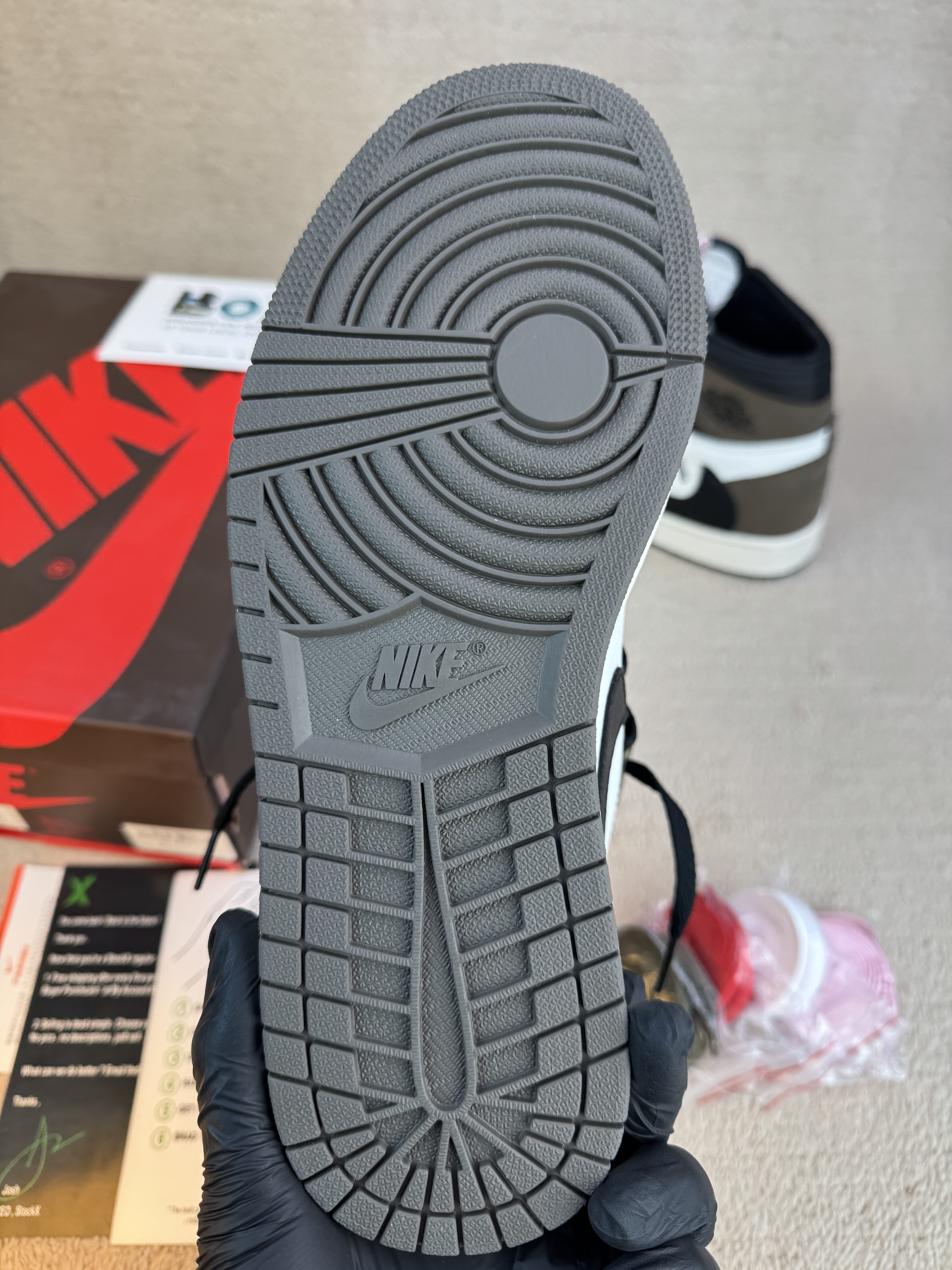 Jordan 1 Retro High OG SP Travis Scott Mocha - Image 14