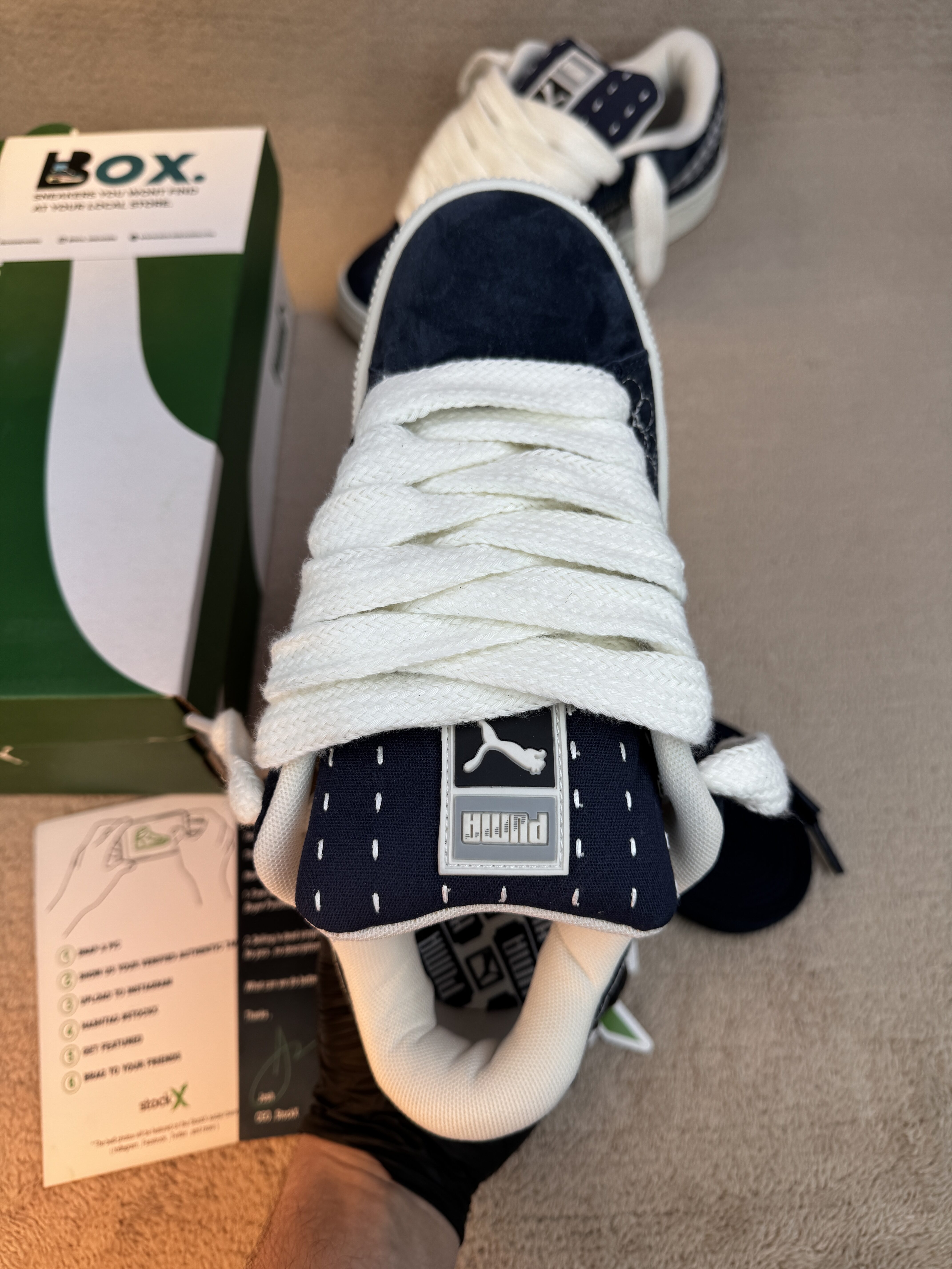Puma XL Sashiko - New Navy - Image 10