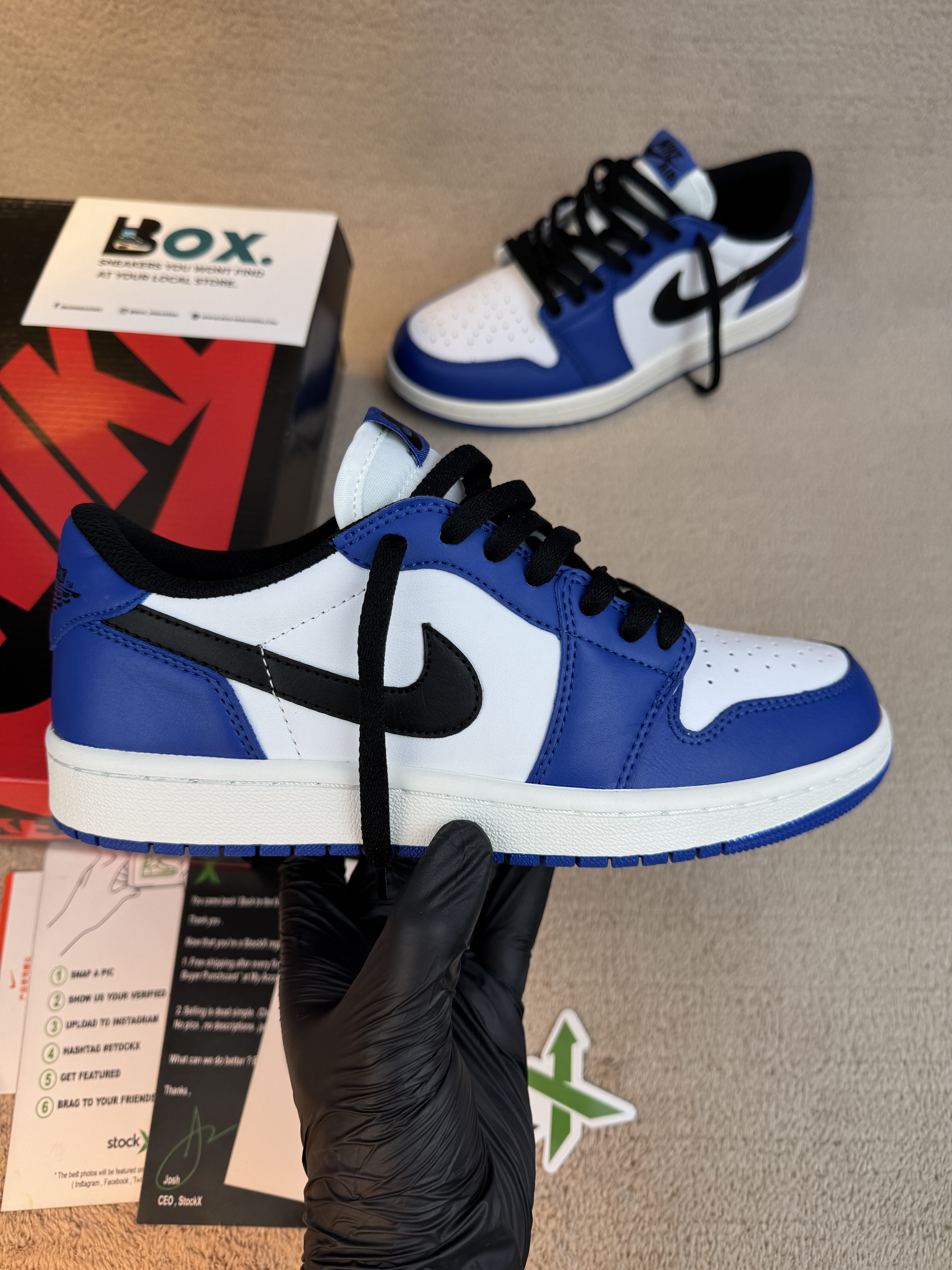 Air Jordan 1 Retro Low OG 'Game Royal' - Image 3