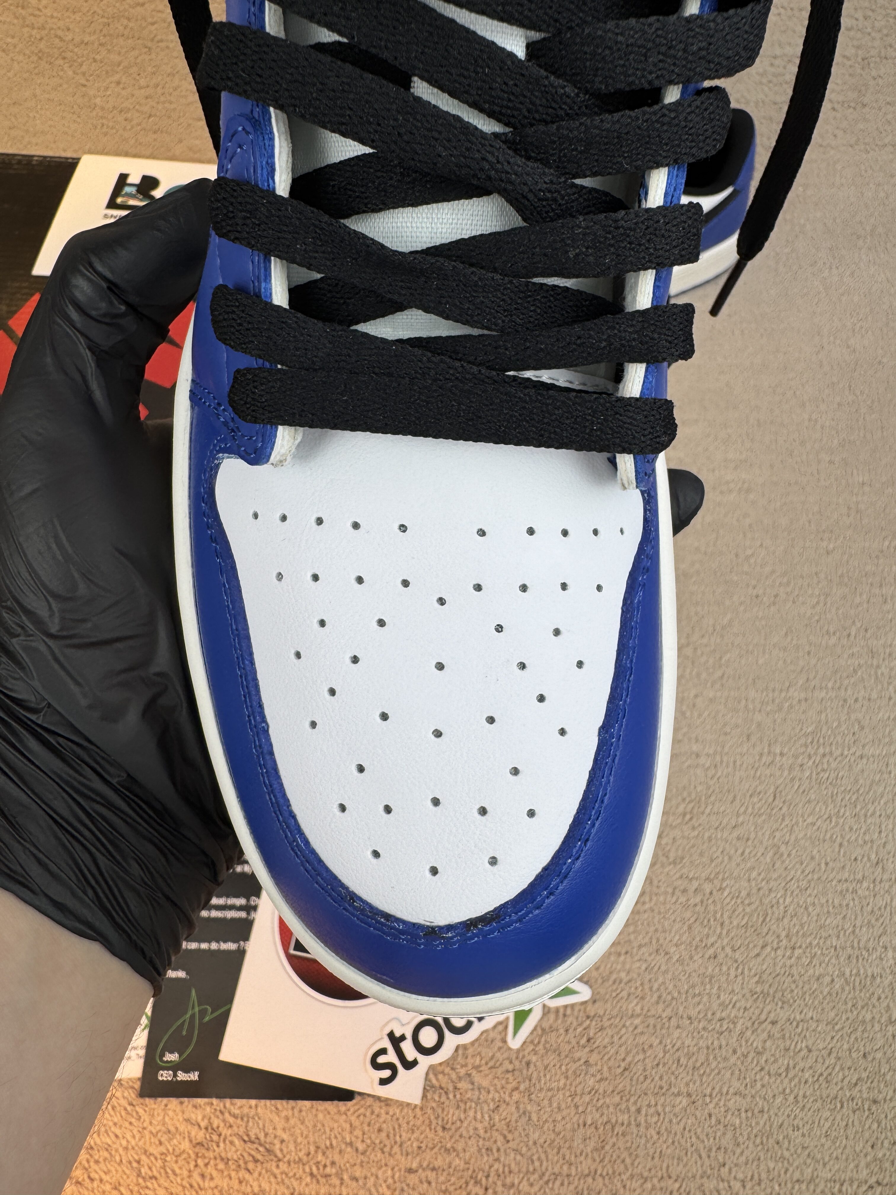 Air Jordan 1 Retro Low OG 'Game Royal' - Image 7
