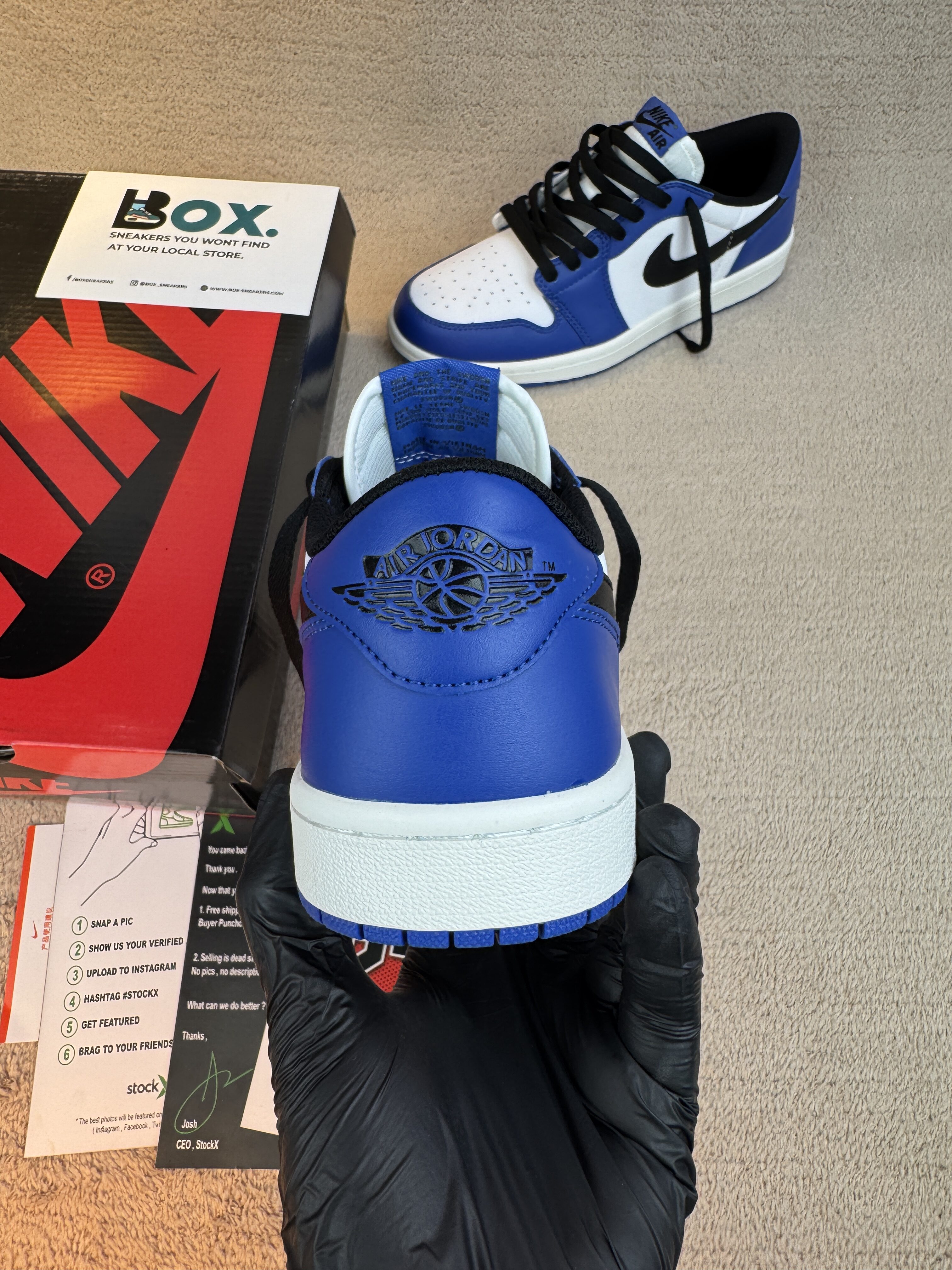 Air Jordan 1 Retro Low OG 'Game Royal' - Image 10