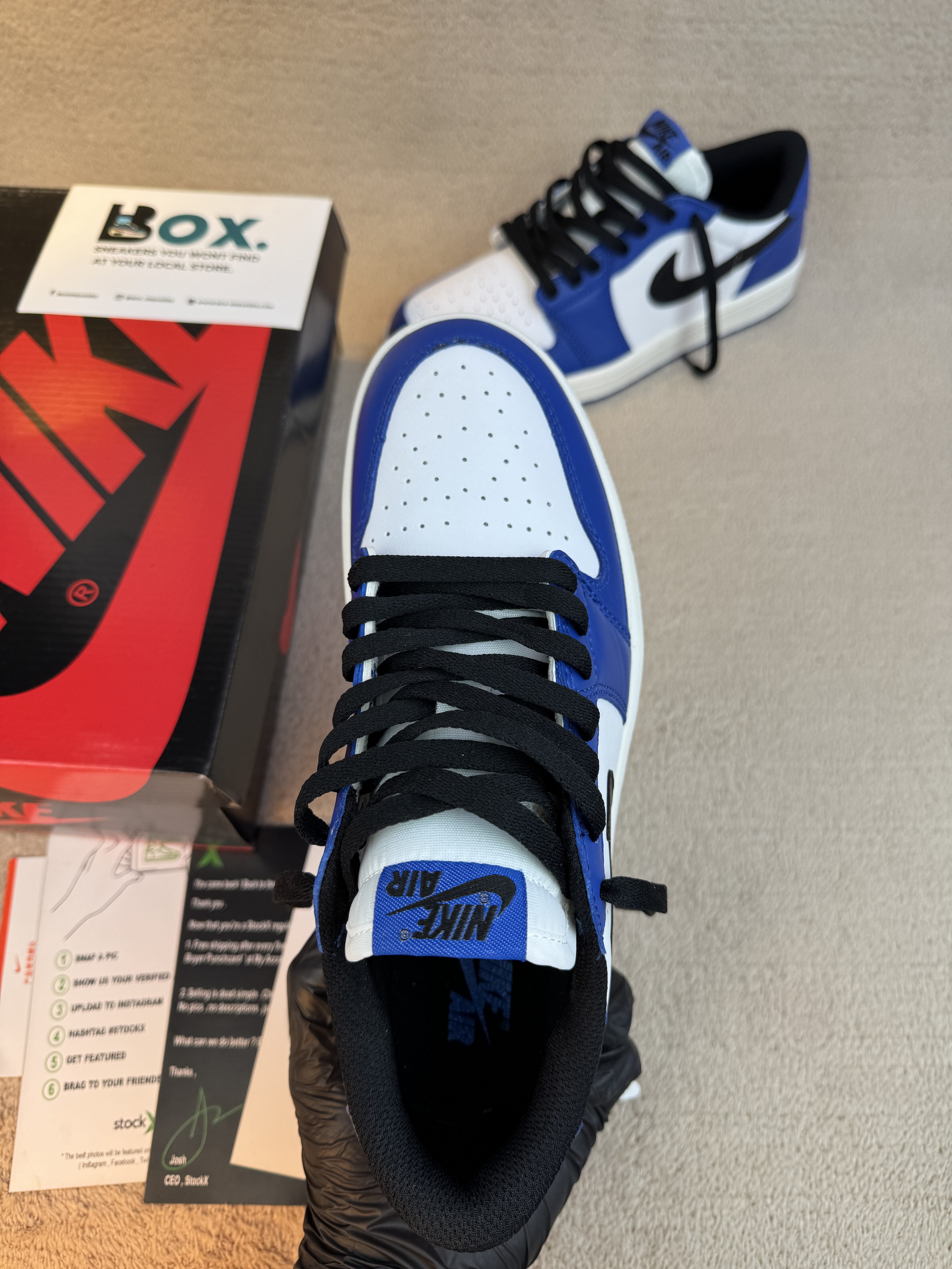 Air Jordan 1 Retro Low OG 'Game Royal' - Image 11