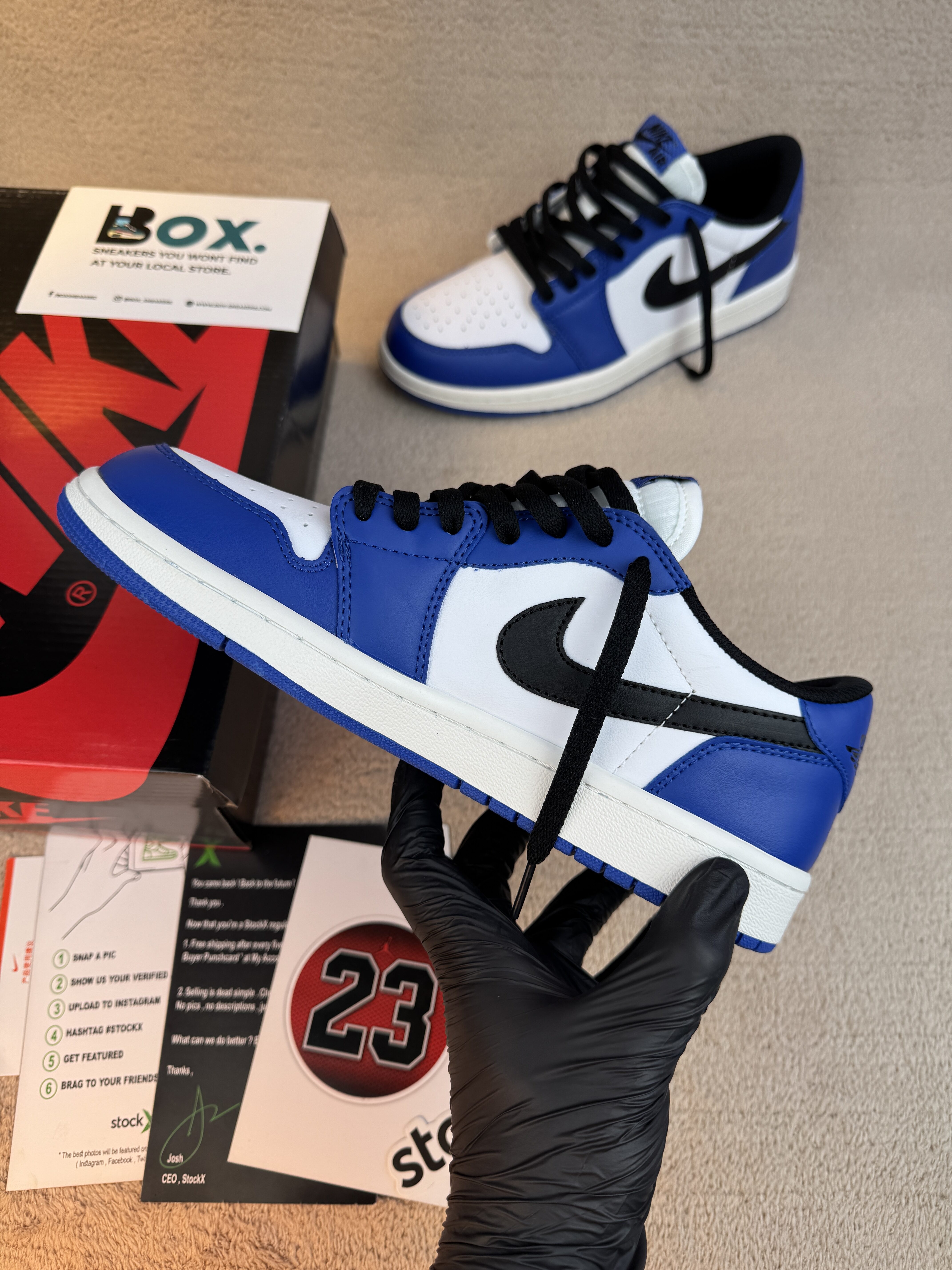 Air Jordan 1 Retro Low OG 'Game Royal' - Image 12