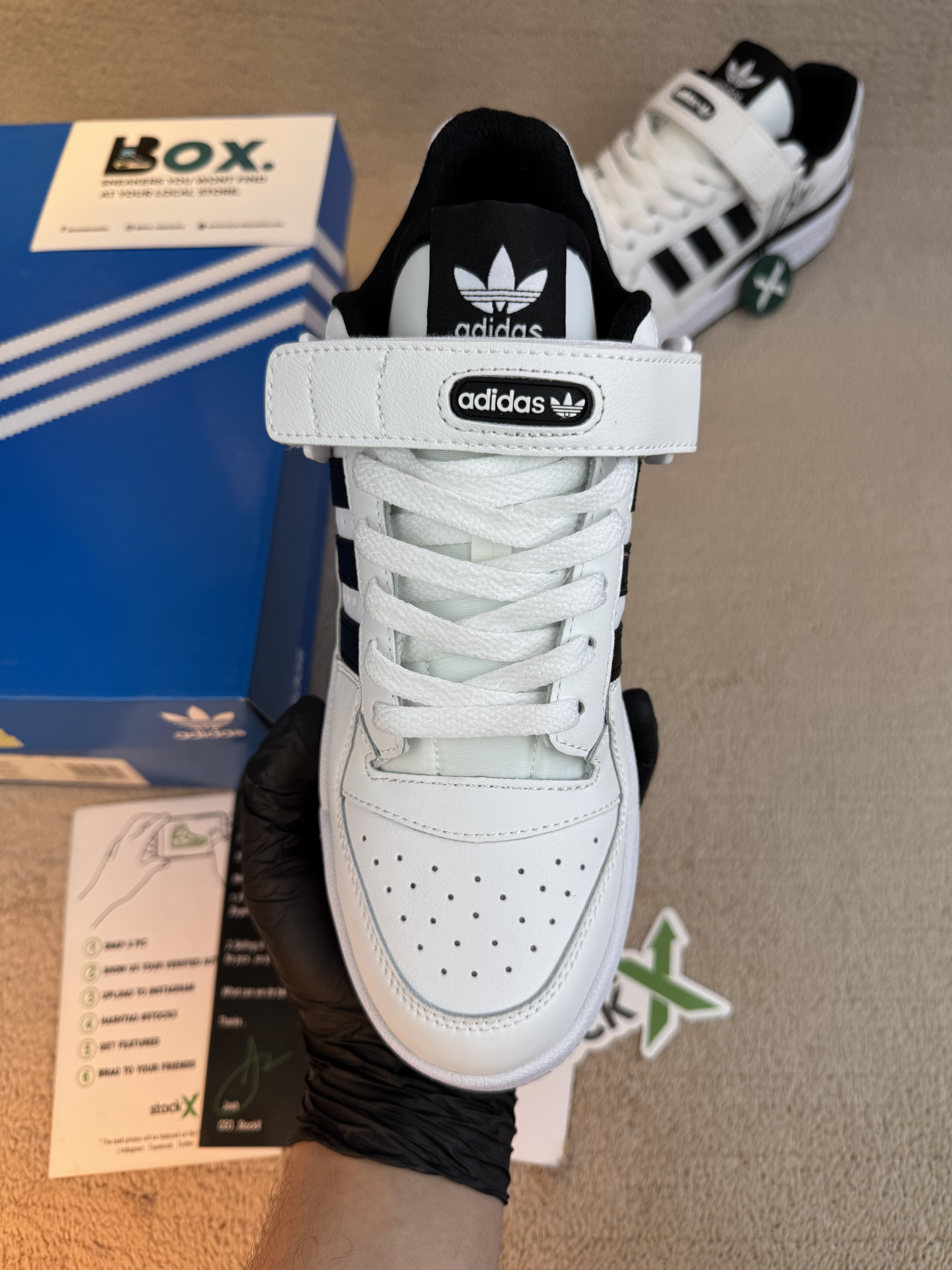adidas Forum Low 'White Black' - Image 8