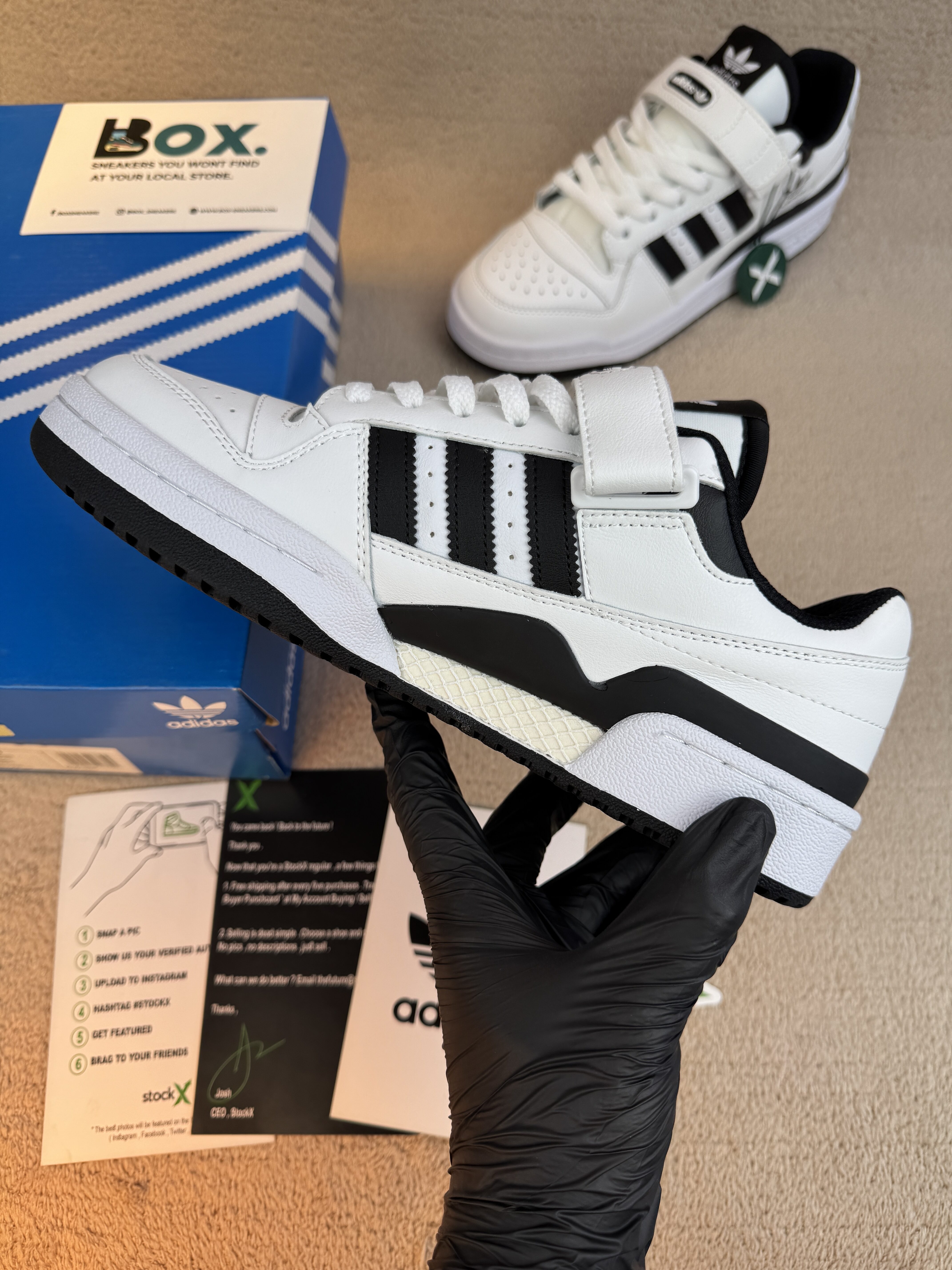 adidas Forum Low 'White Black' - Image 12
