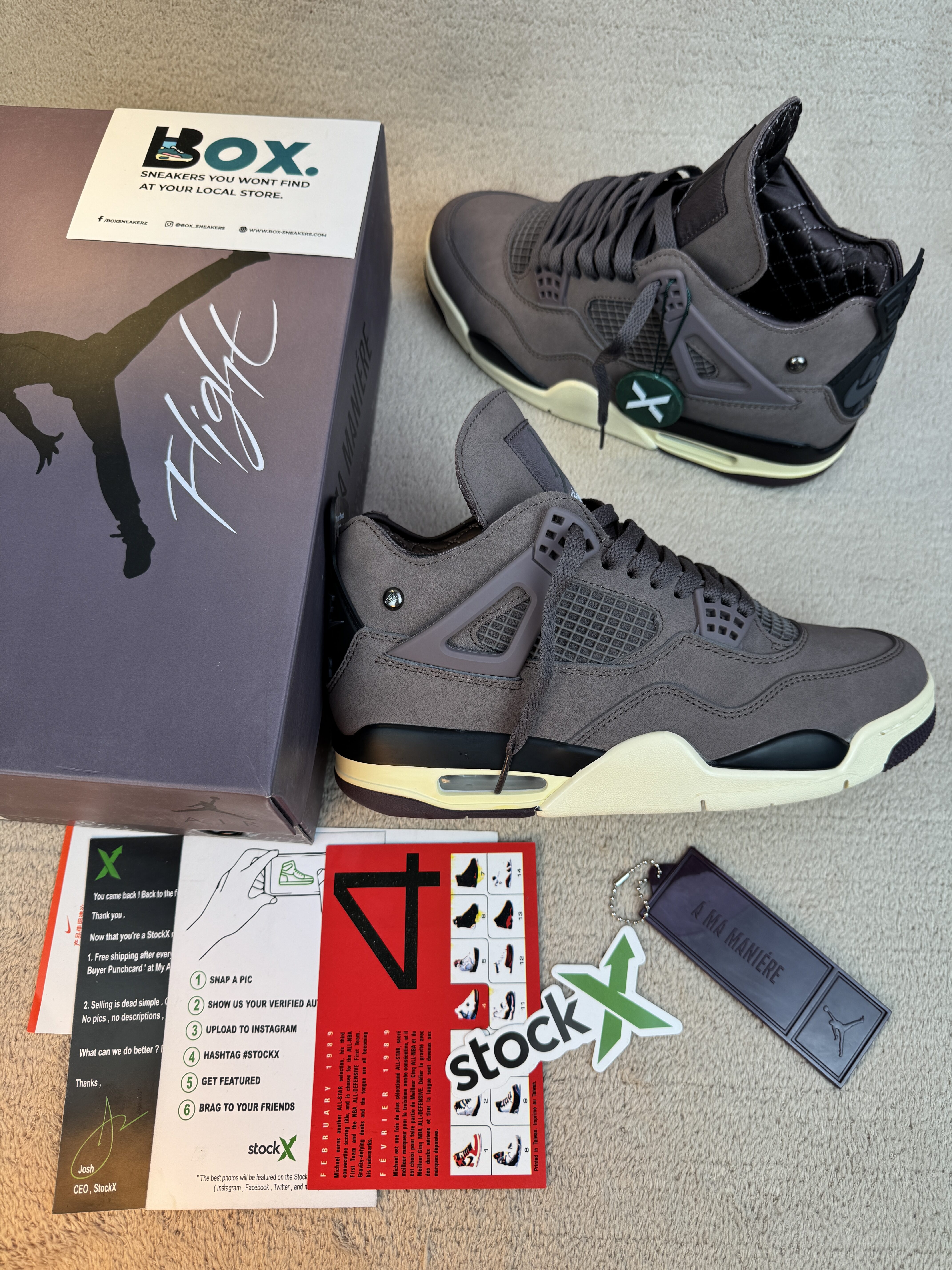Jordan 4 Retro SP A Ma Maniére Violet Ore - Image 2