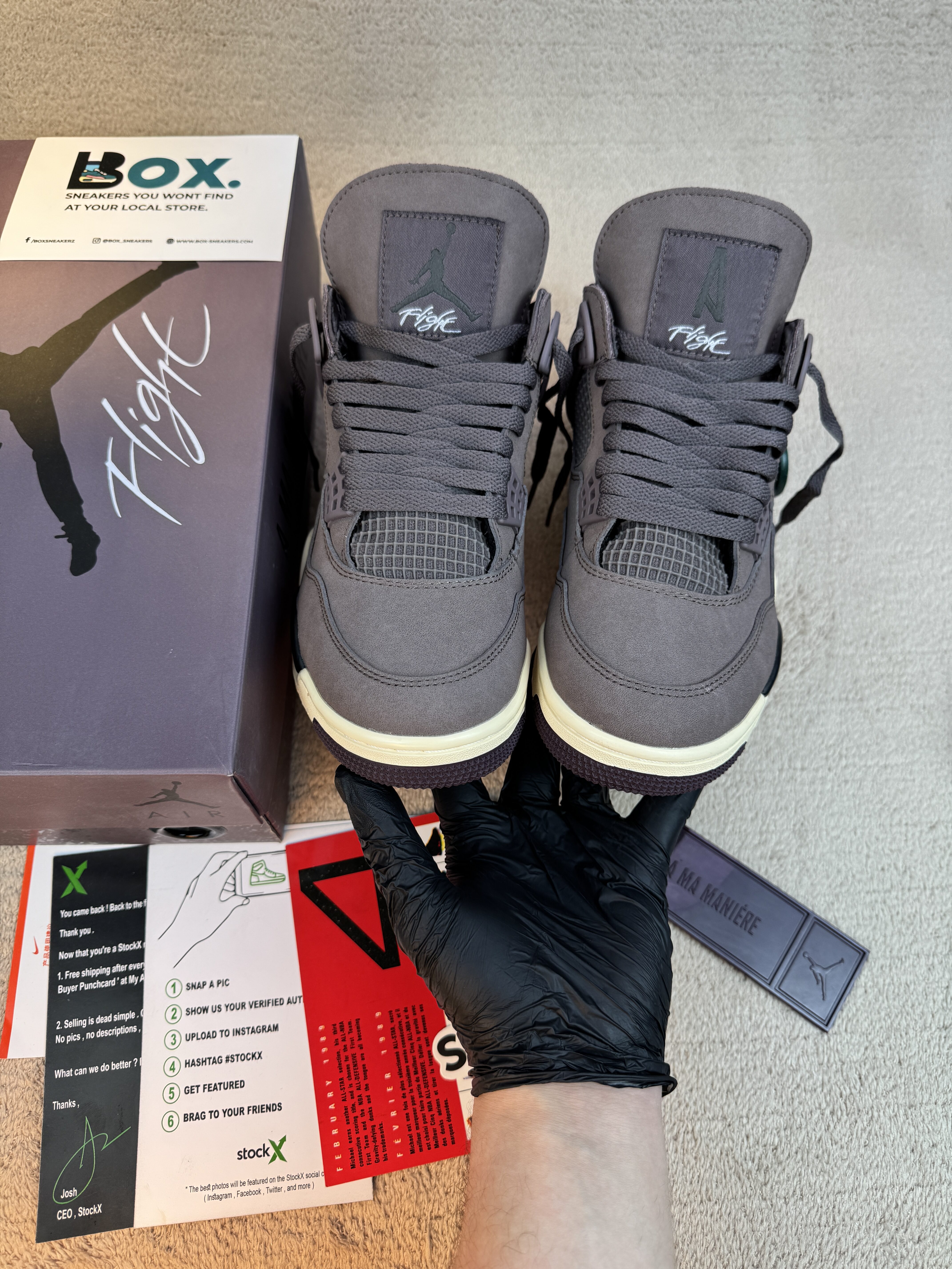 Jordan 4 Retro SP A Ma Maniére Violet Ore - Image 3