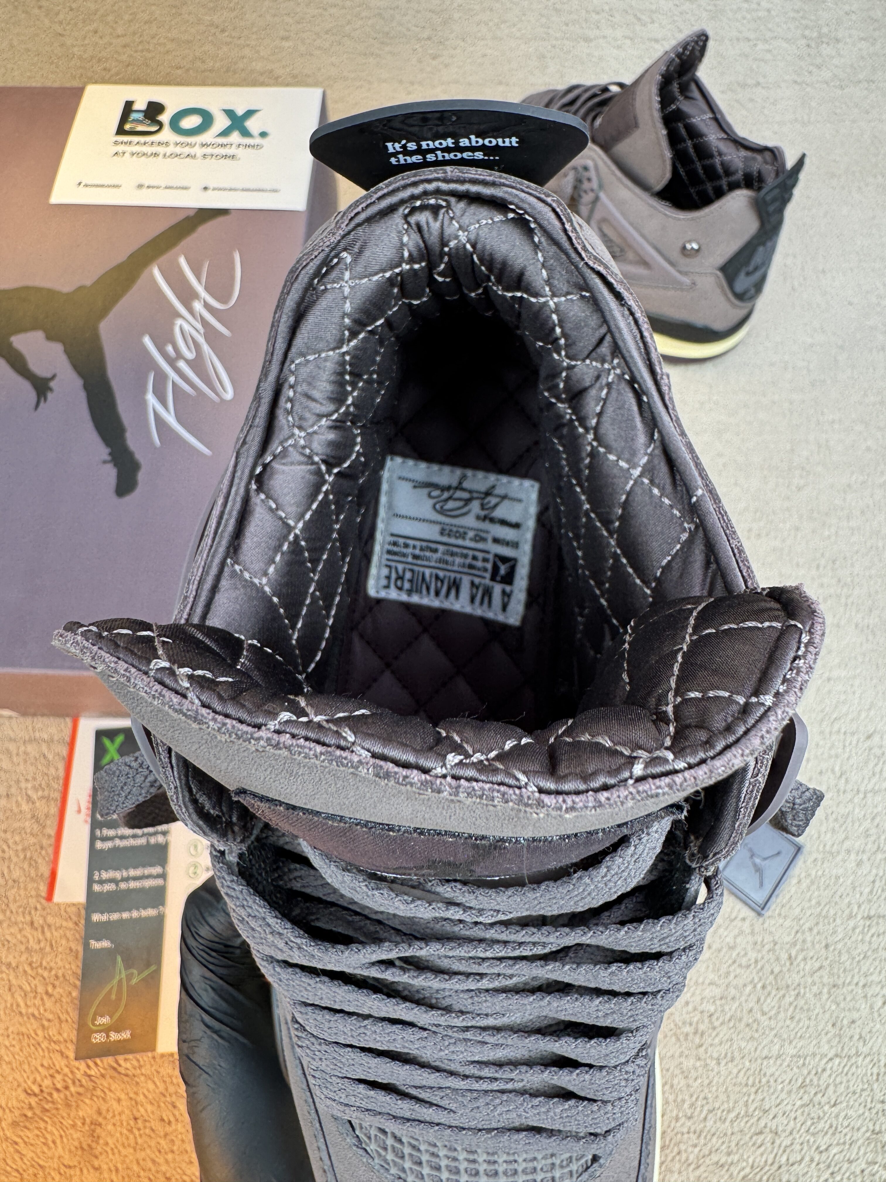 Jordan 4 Retro SP A Ma Maniére Violet Ore - Image 12