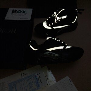 Dior B22 Black Reflective