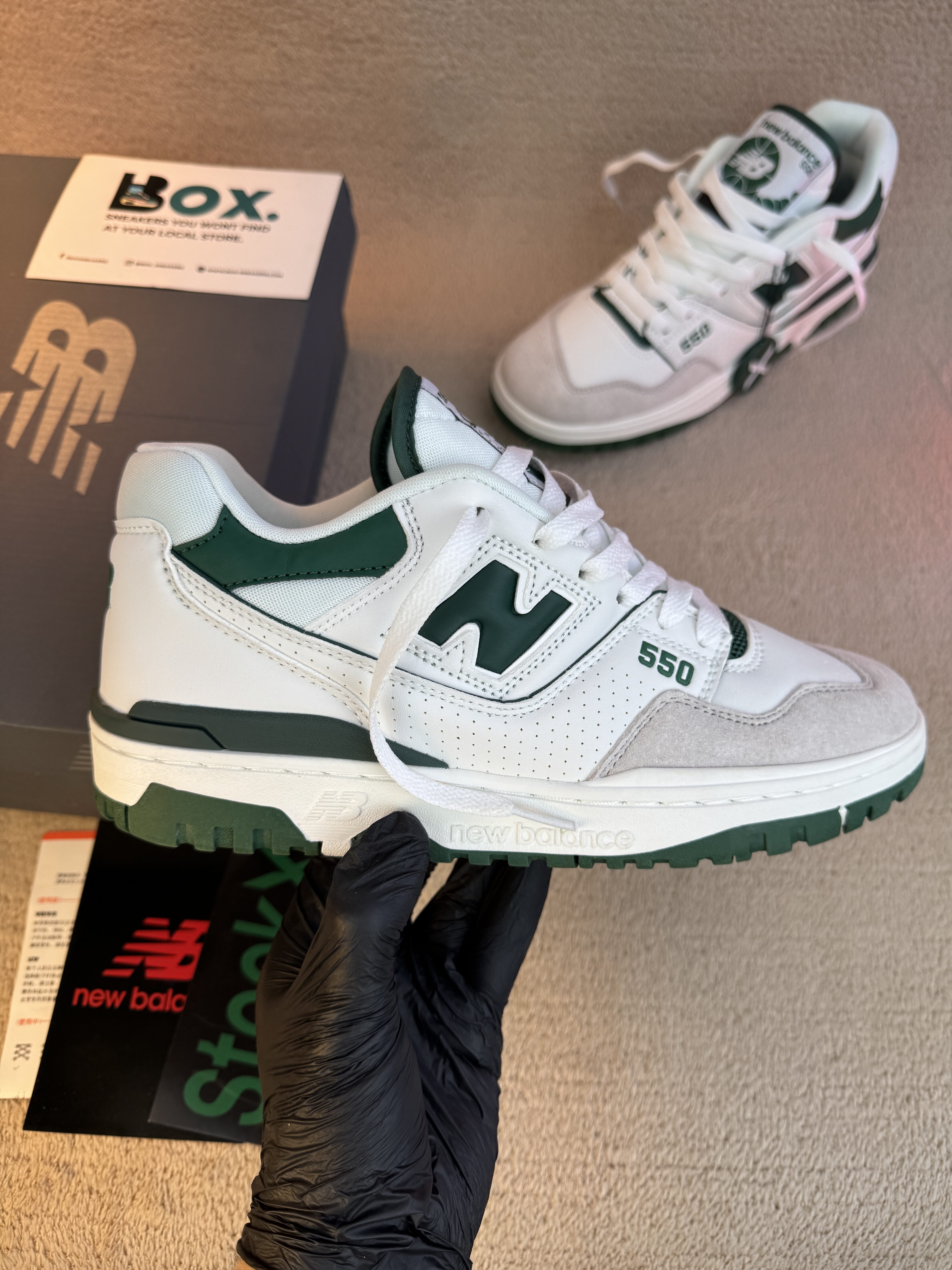New Balance 550 'White Green' - Image 3
