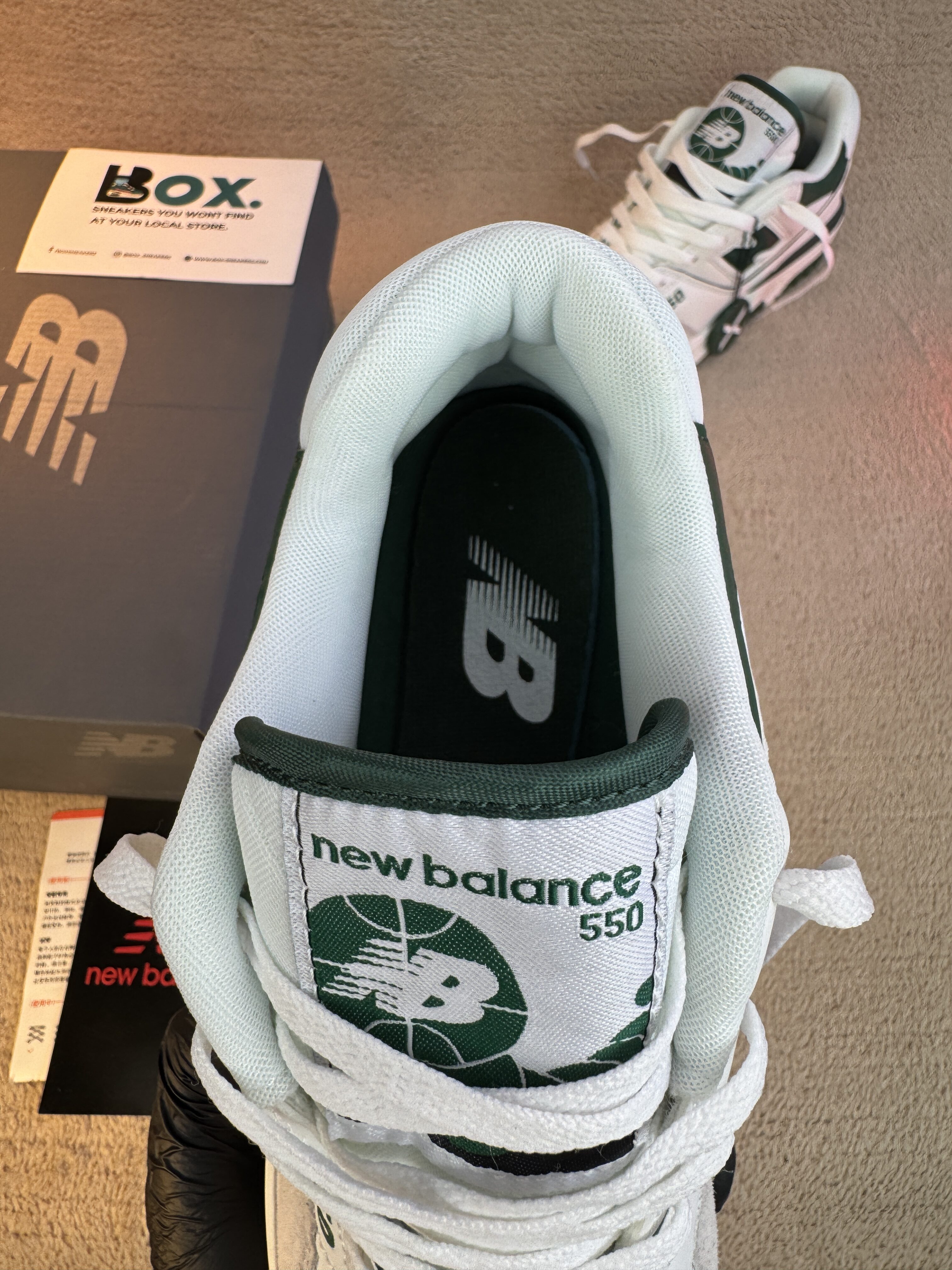 New Balance 550 'White Green' - Image 9