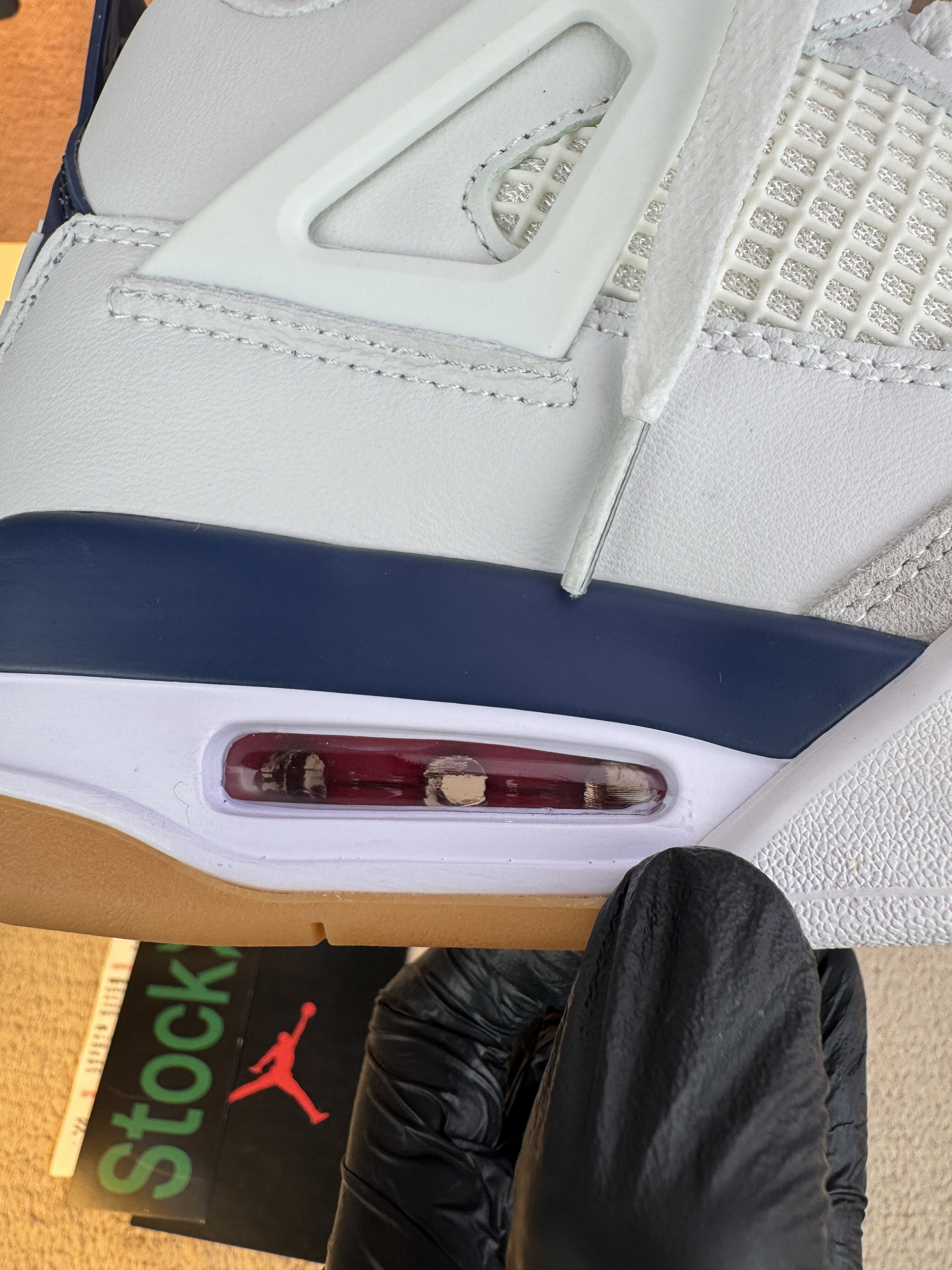 Jordan 4 Retro SB Navy - Image 4