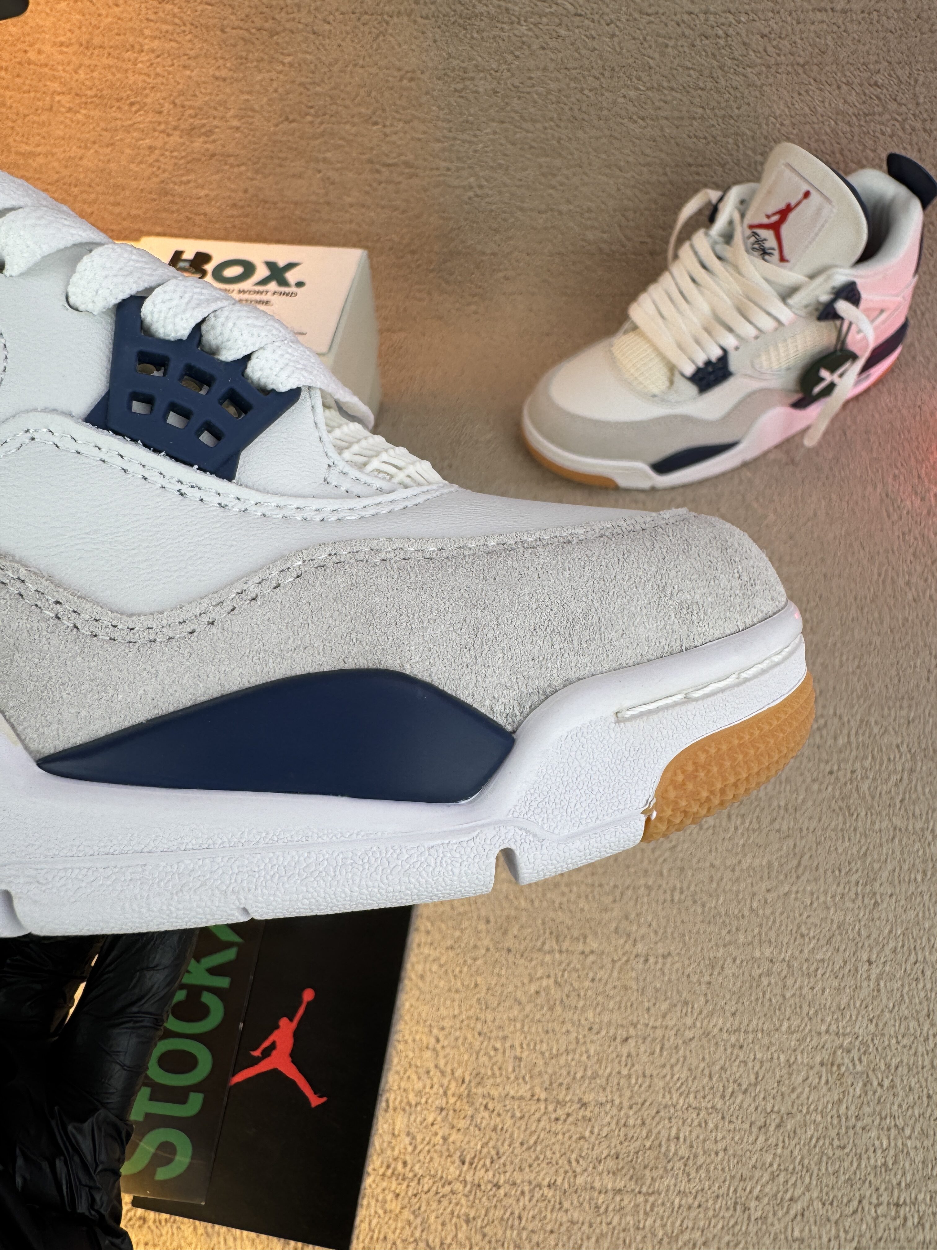 Jordan 4 Retro SB Navy - Image 7