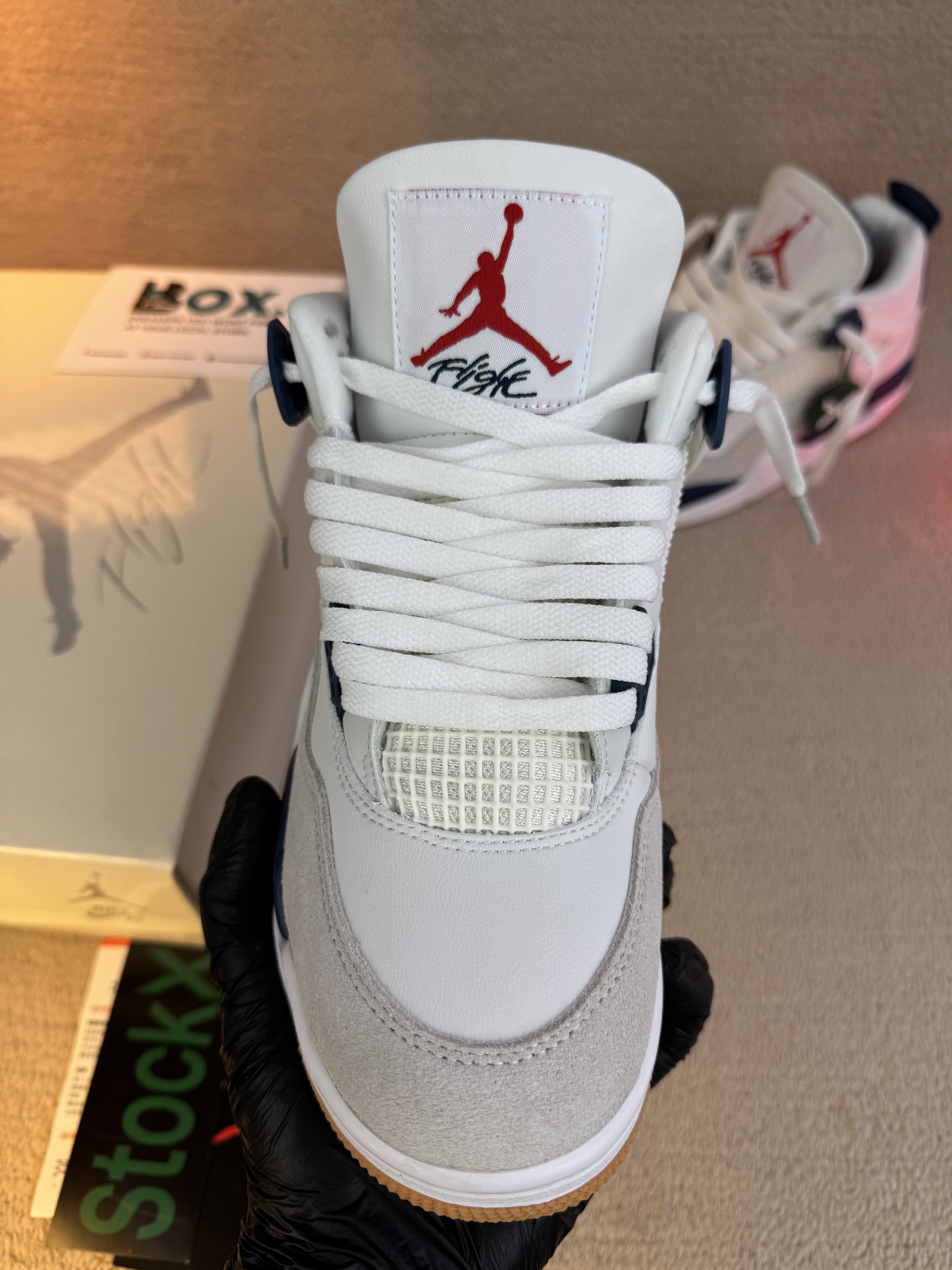Jordan 4 Retro SB Navy - Image 9