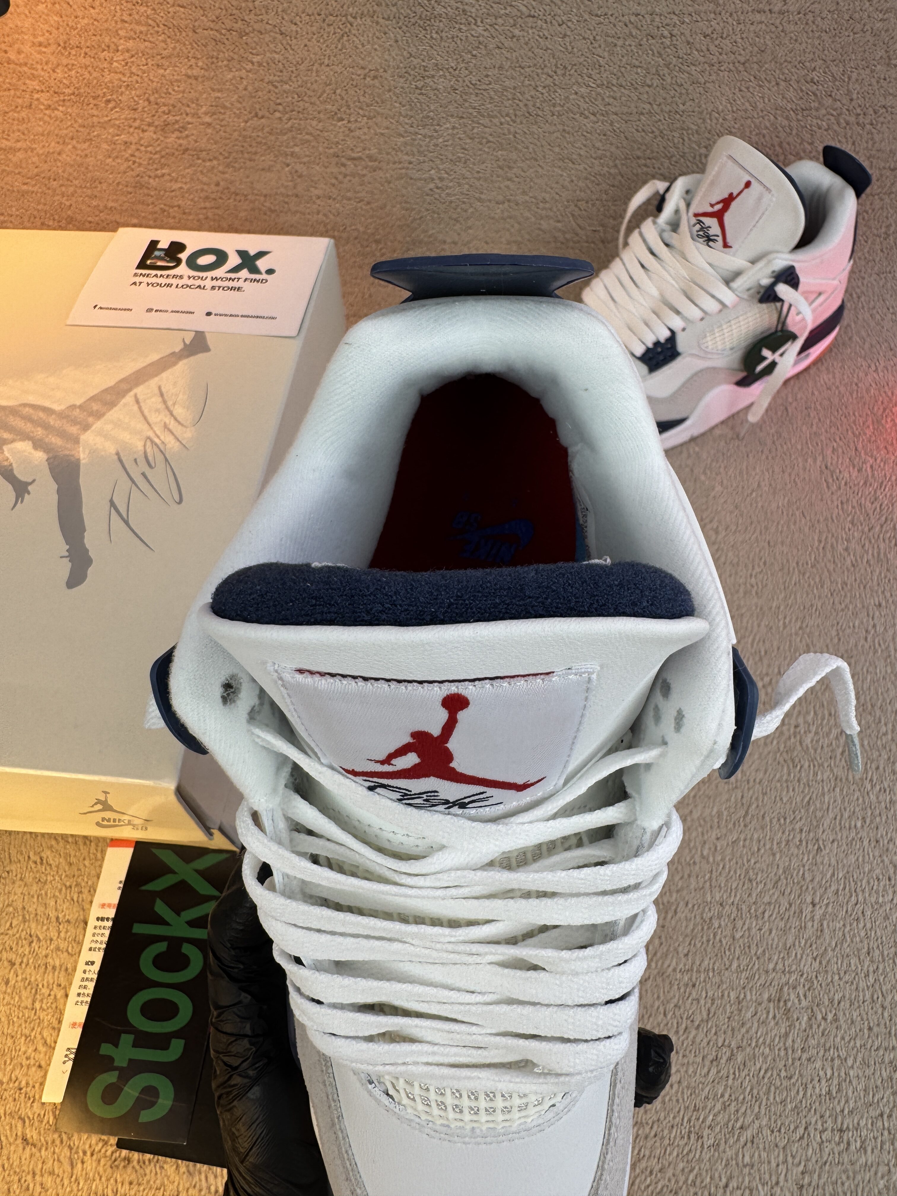 Jordan 4 Retro SB Navy - Image 10