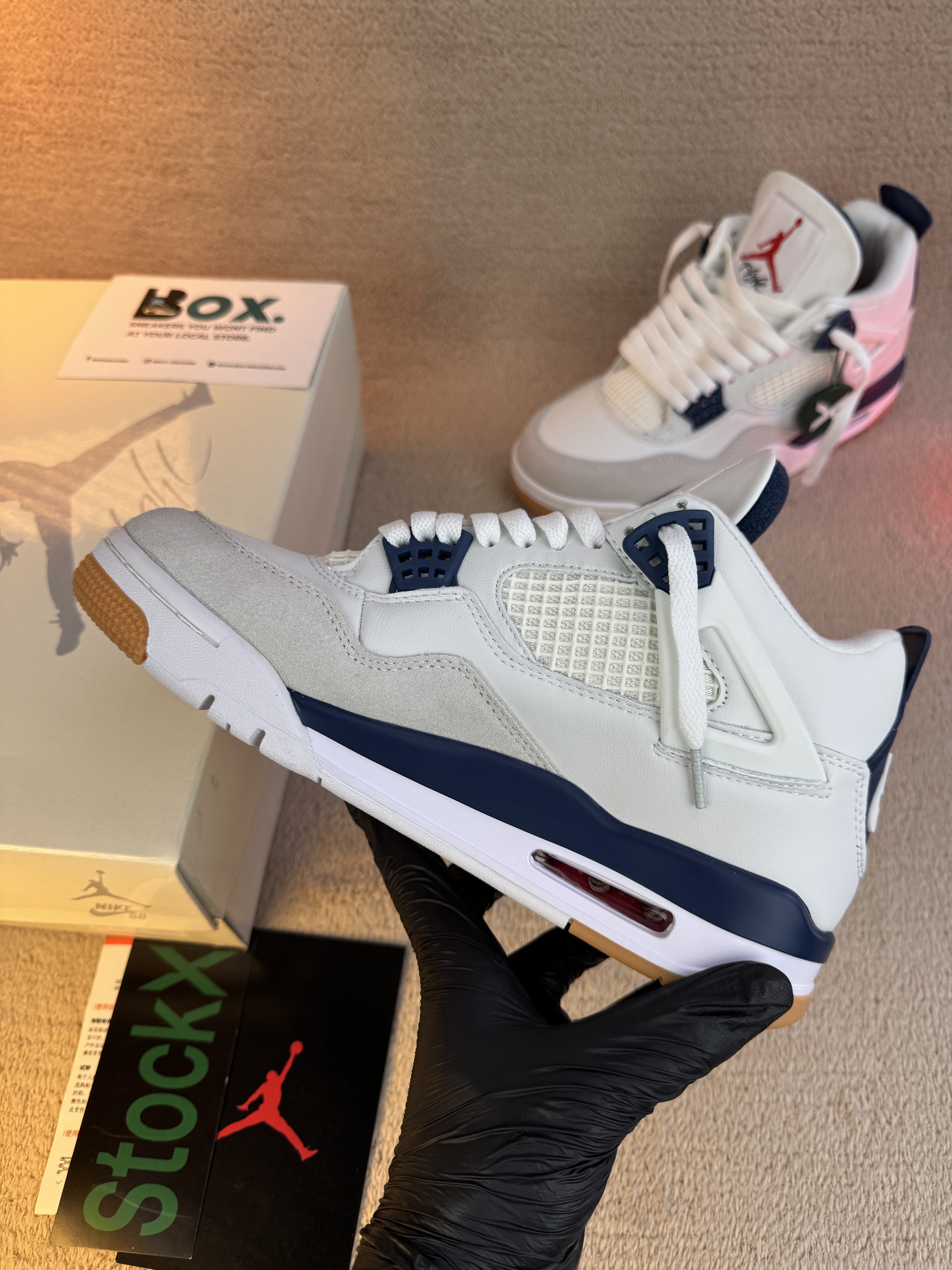 Jordan 4 Retro SB Navy - Image 13
