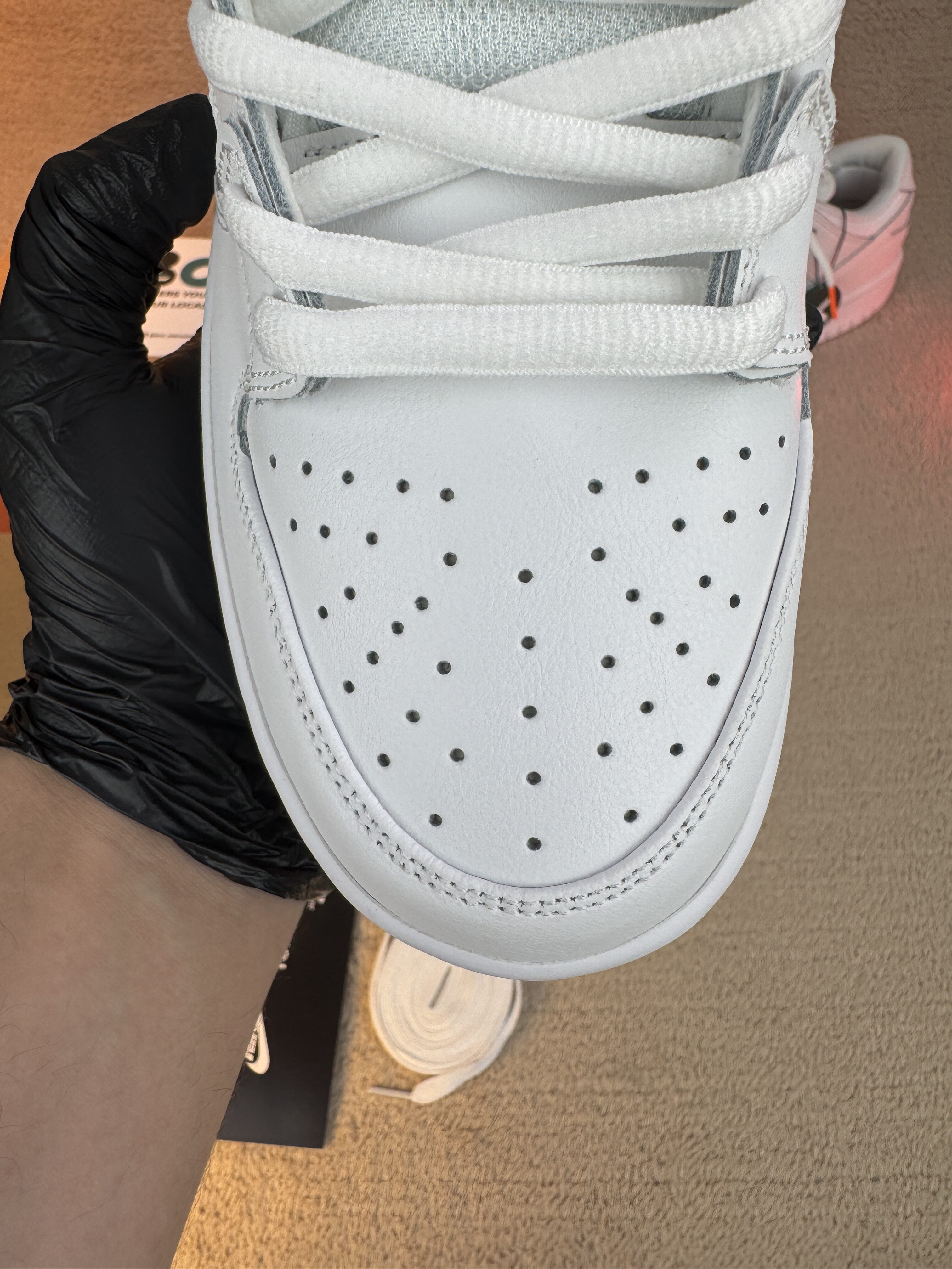 Nike SB Dunk Low Pro Triple White - Image 7