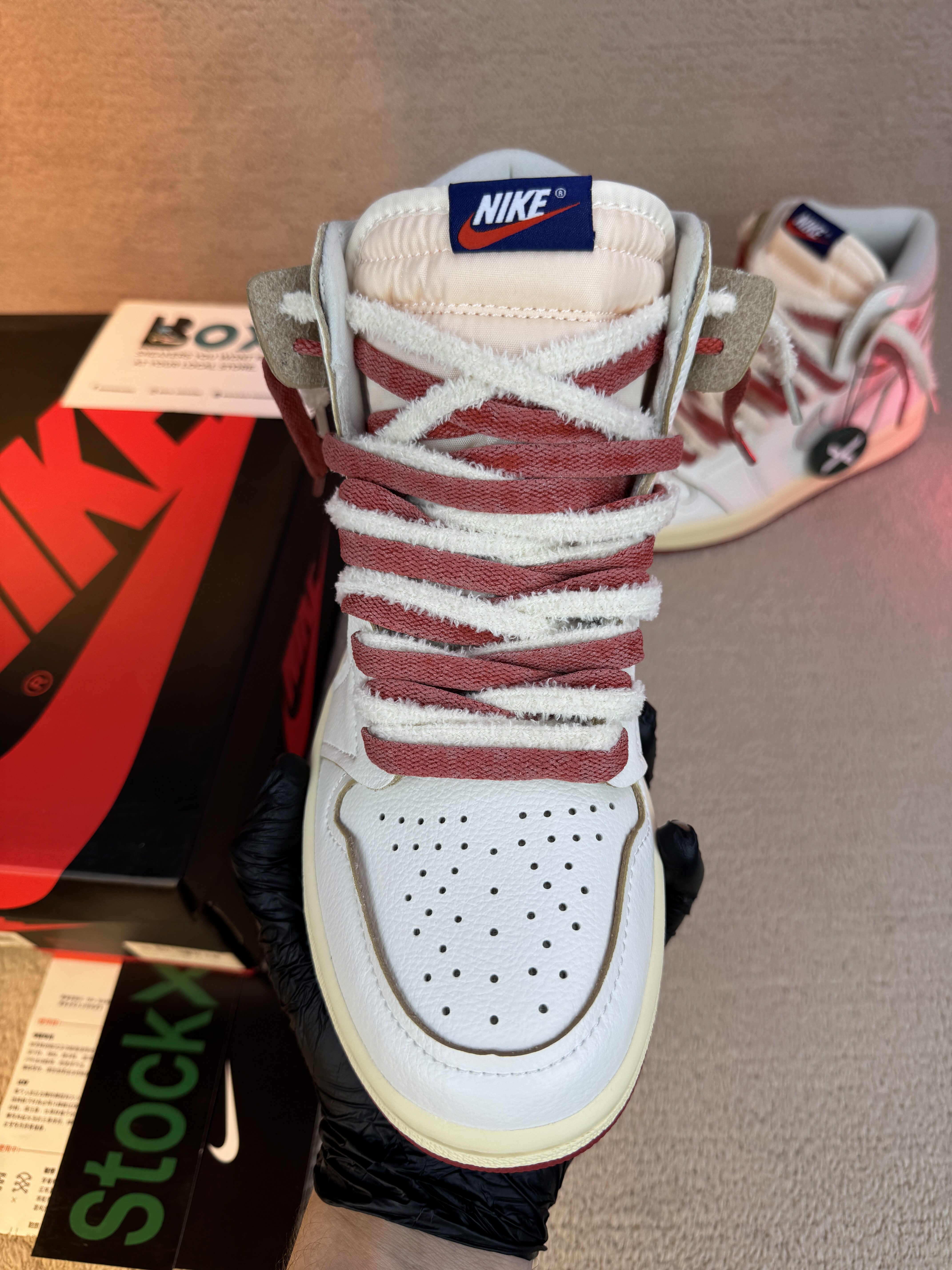Jordan 1 Retro High Rare Air Sail Cinnabar - Image 7