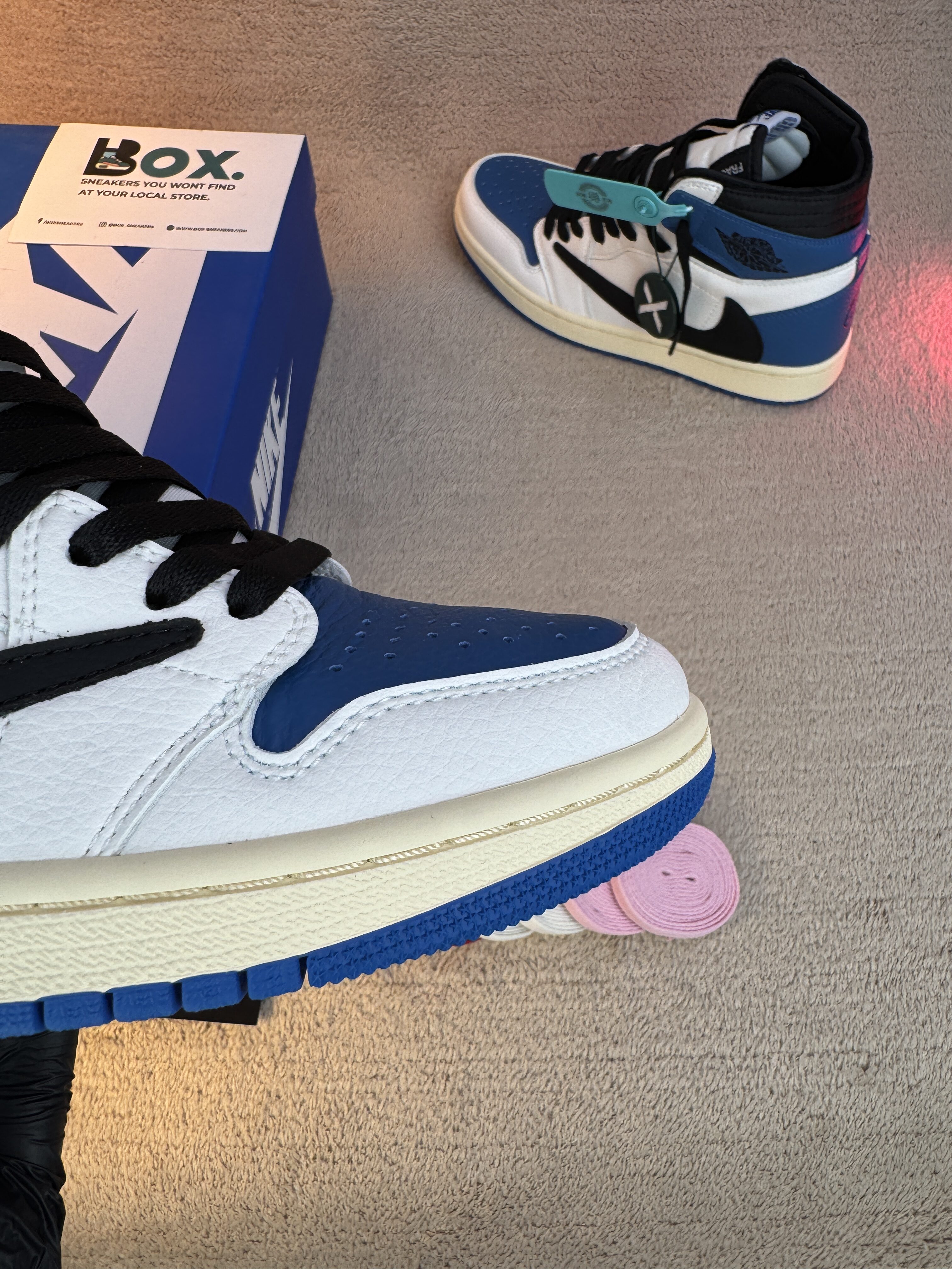 Jordan 1 Retro High OG SP Fragment x Travis Scott - Image 6