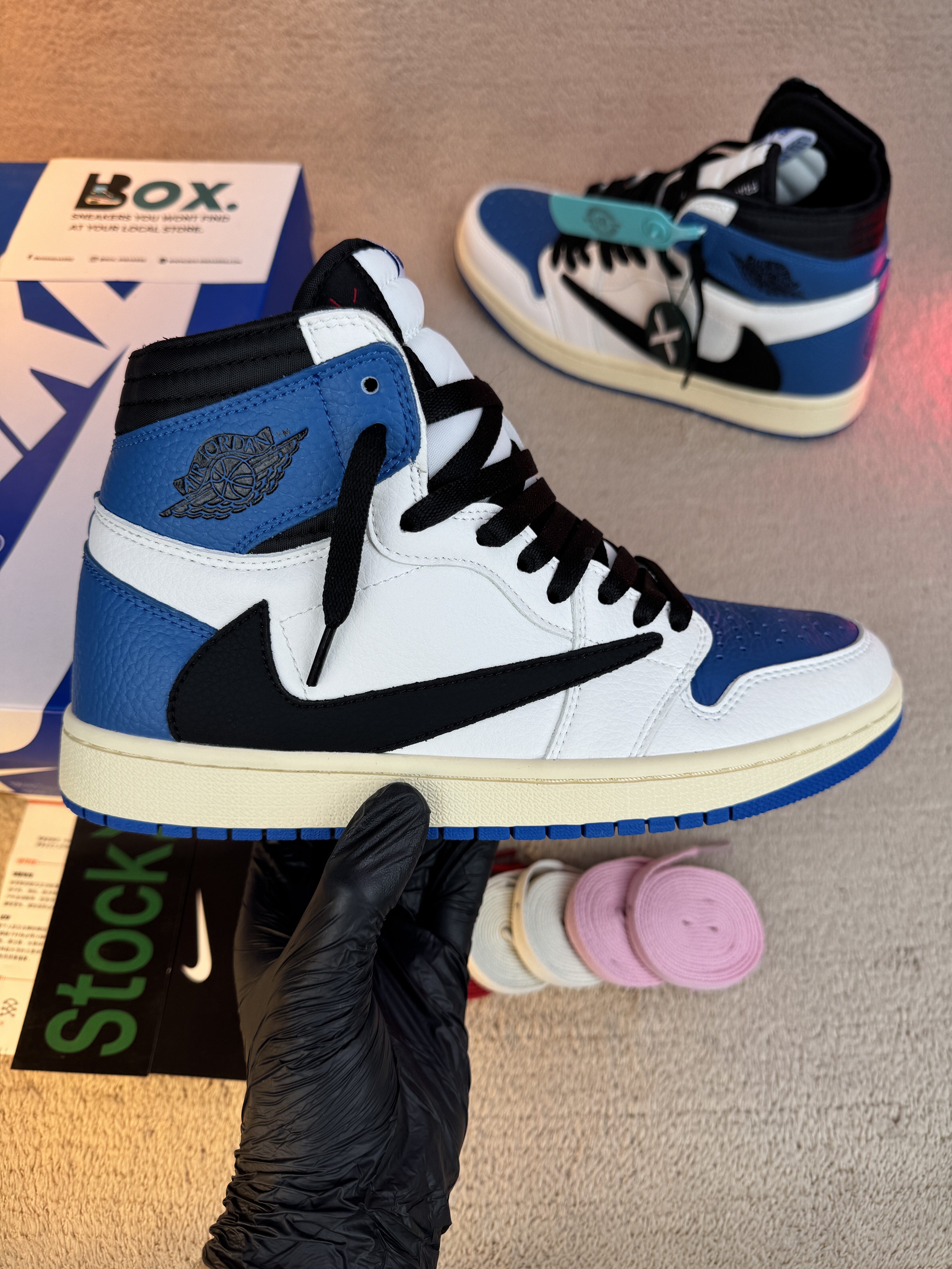 Jordan 1 Retro High OG SP Fragment x Travis Scott - Image 8