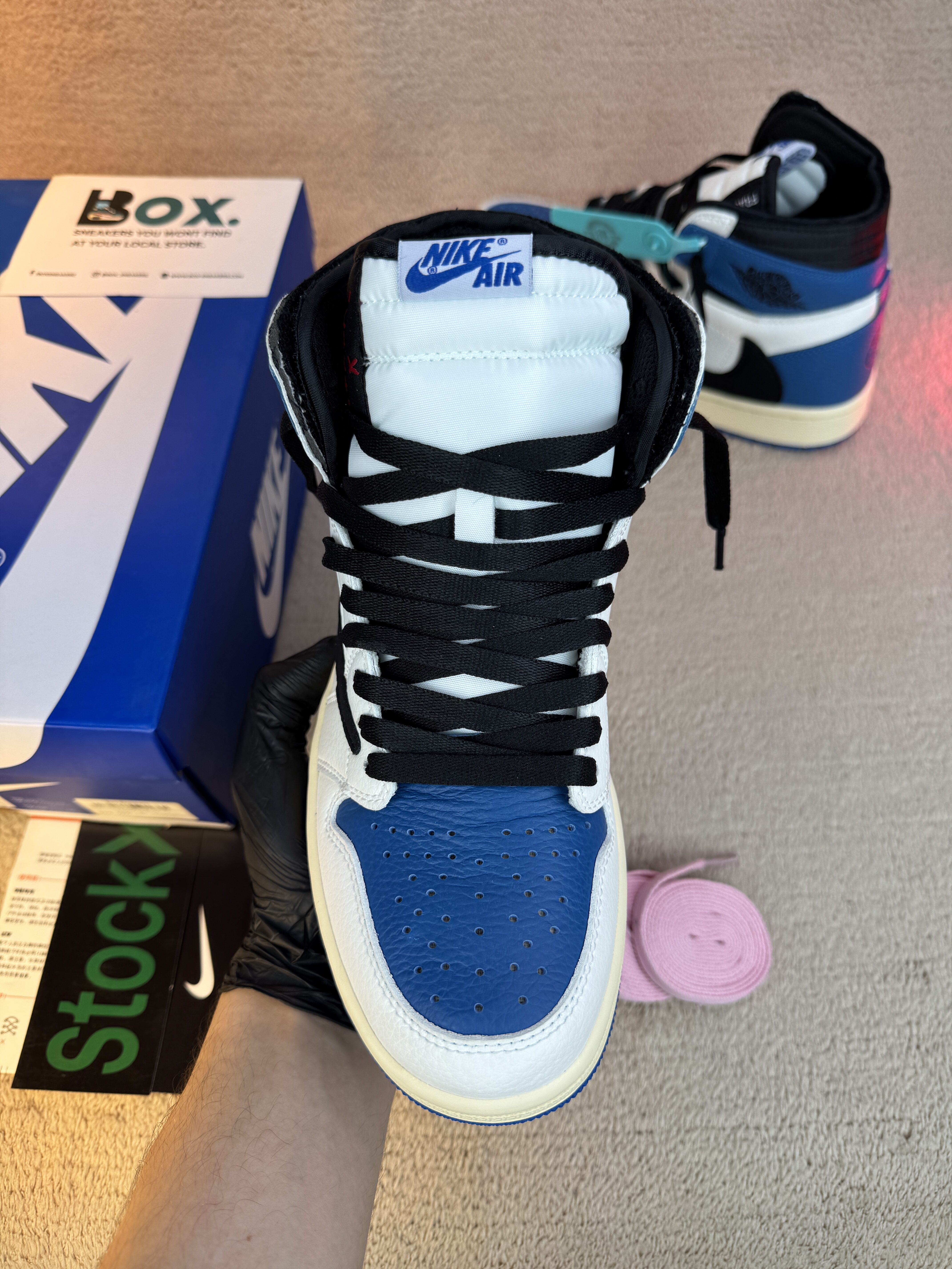 Jordan 1 Retro High OG SP Fragment x Travis Scott - Image 9