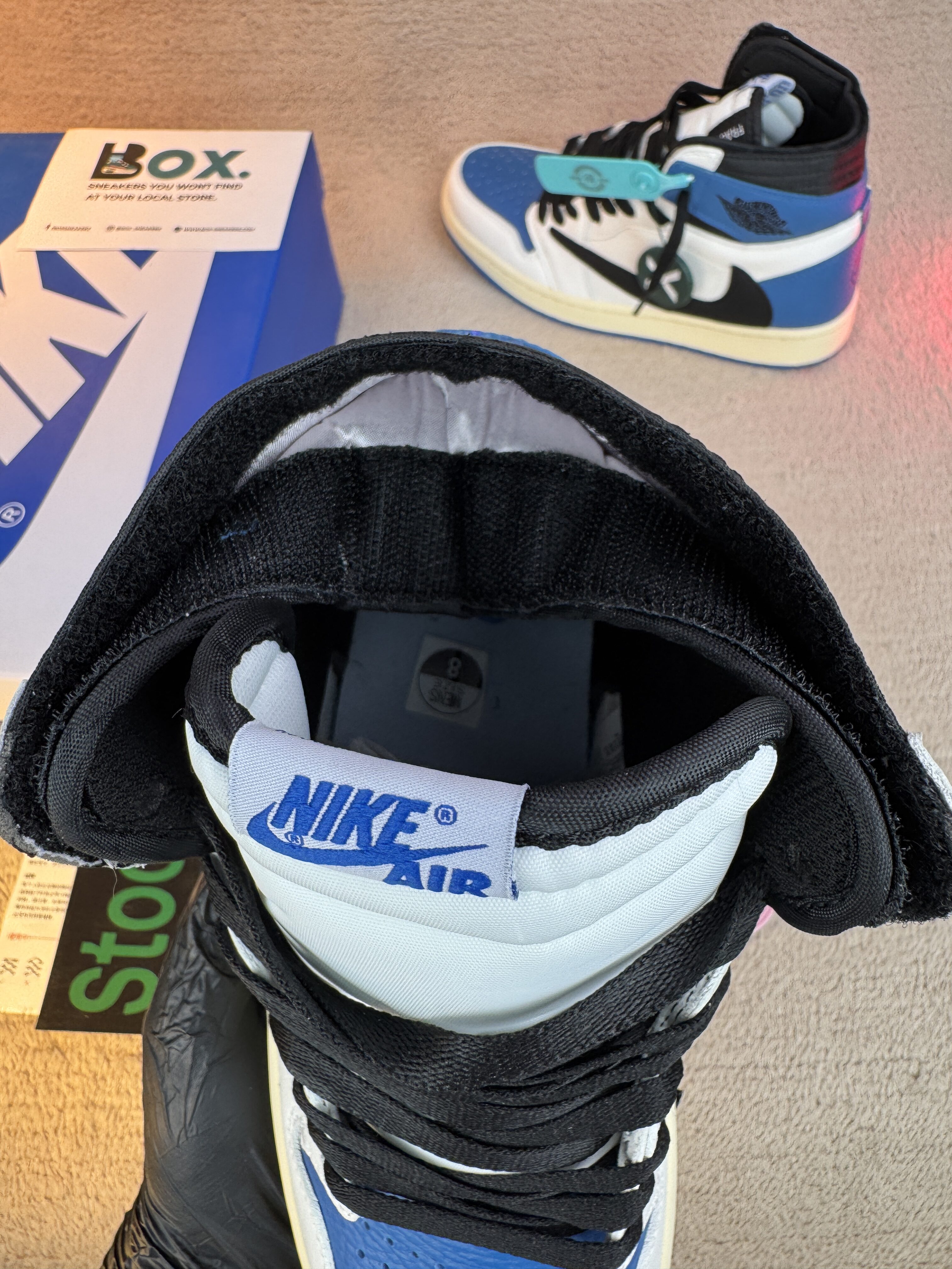 Jordan 1 Retro High OG SP Fragment x Travis Scott - Image 16