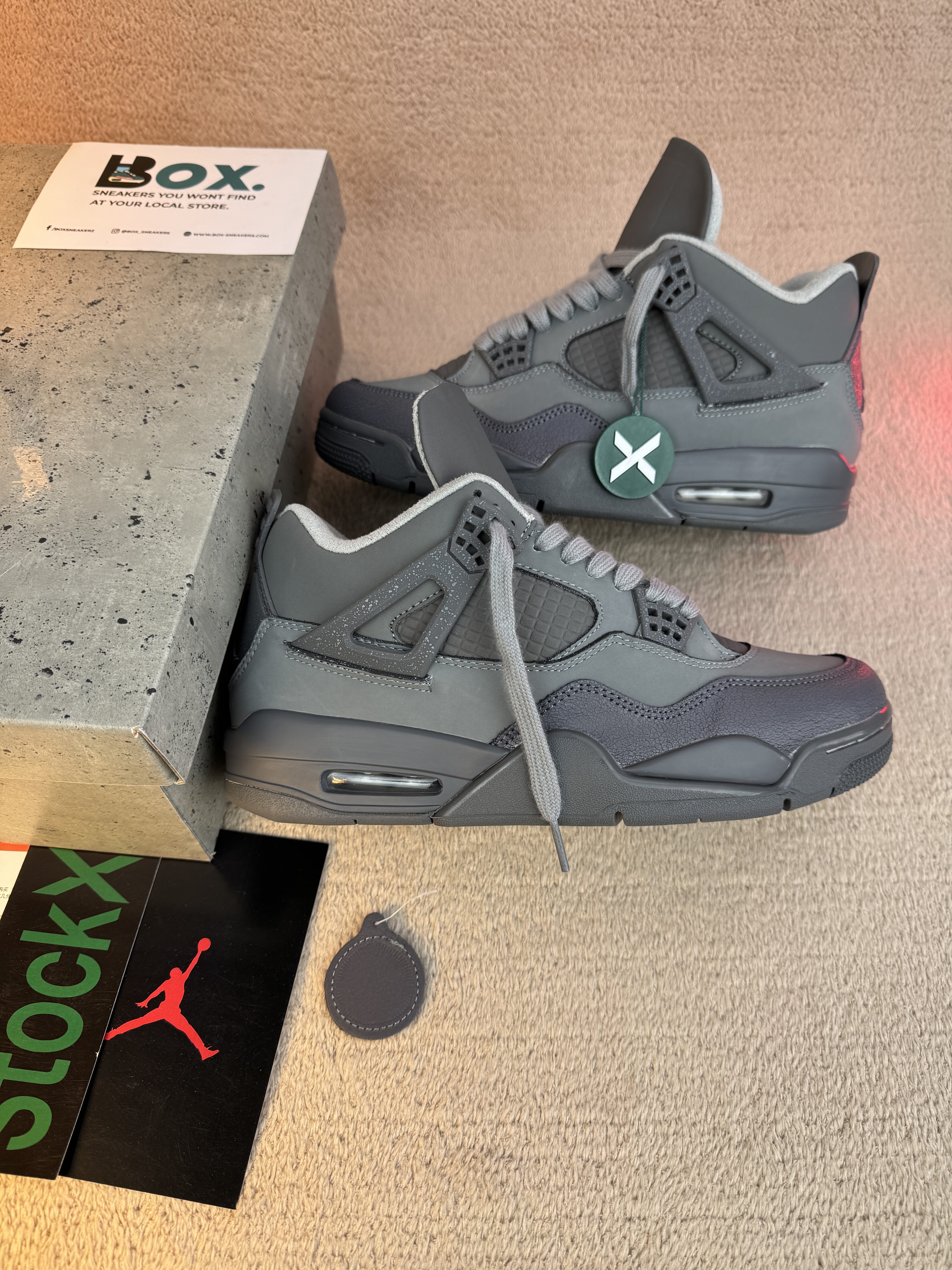 Jordan 4 Retro SE Paris Olympics Wet Cement - Image 2