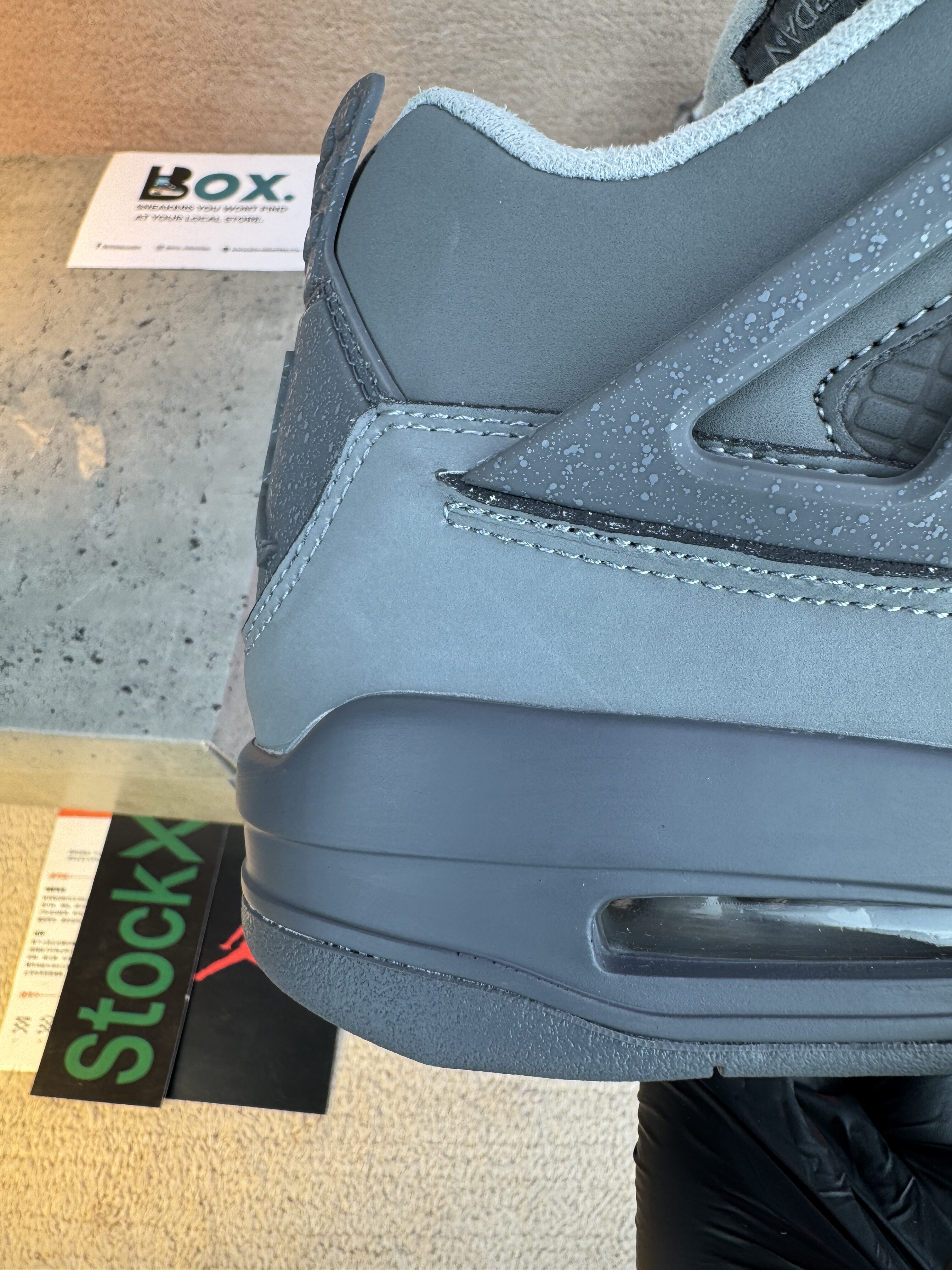 Jordan 4 Retro SE Paris Olympics Wet Cement - Image 4