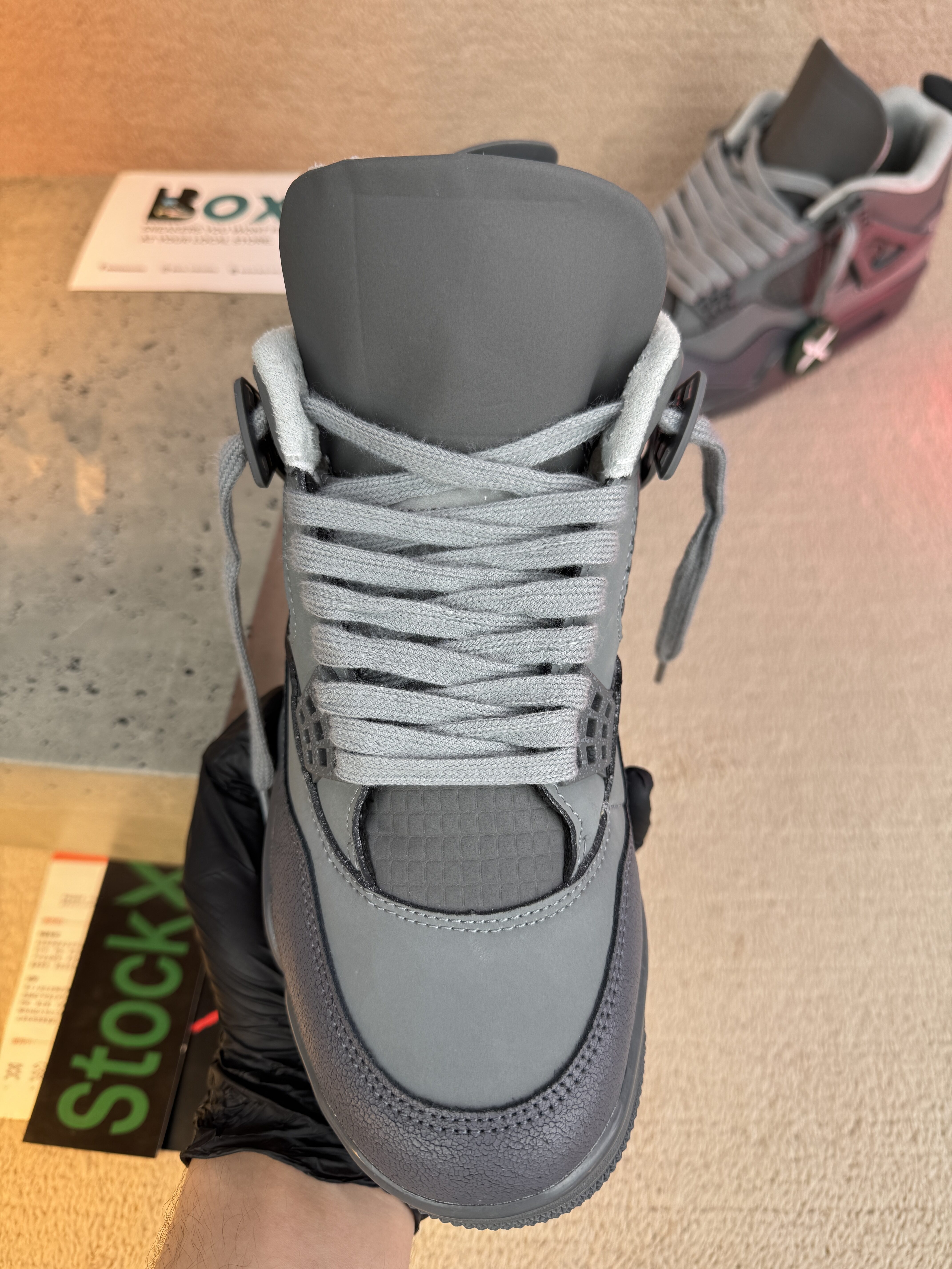Jordan 4 Retro SE Paris Olympics Wet Cement - Image 8