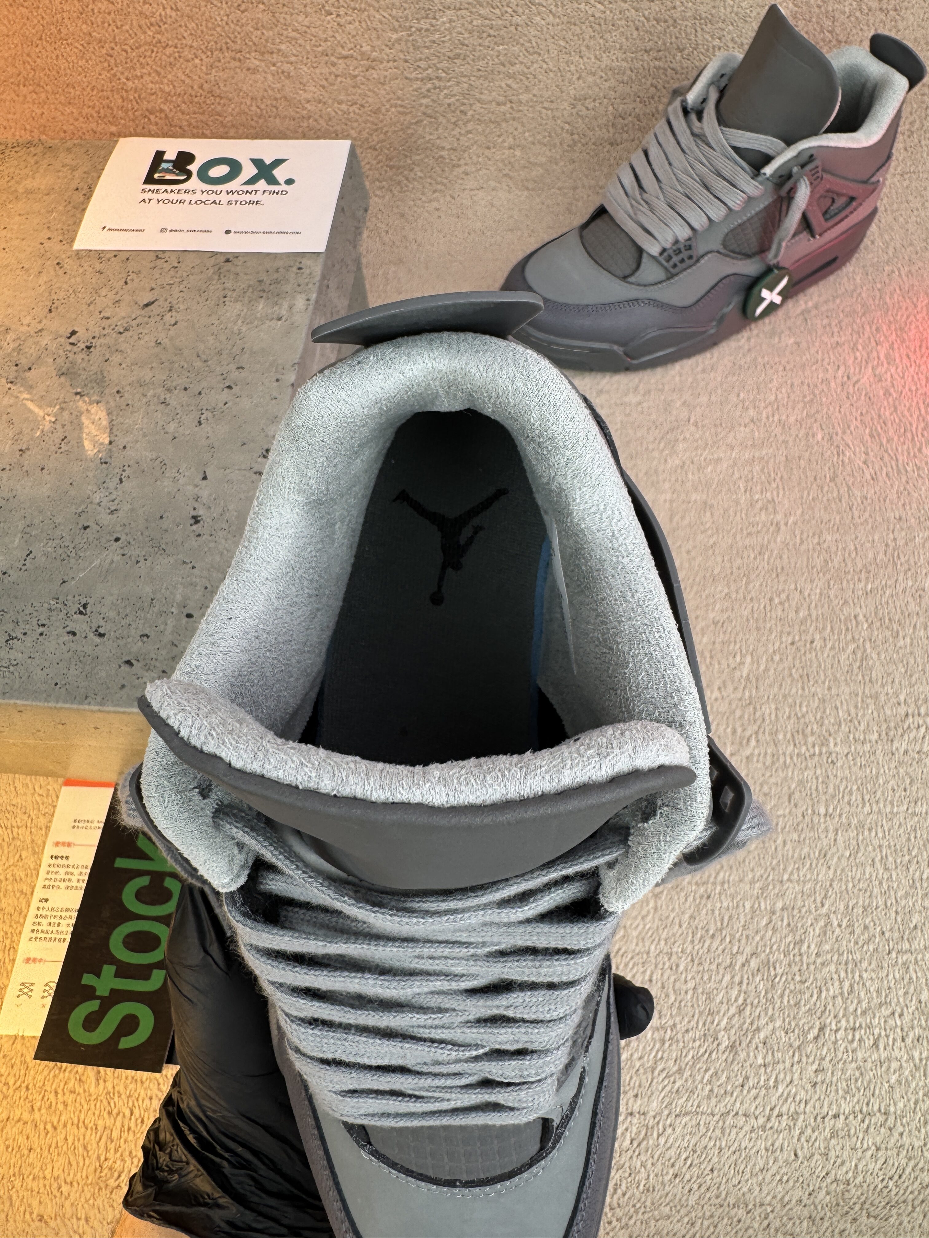 Jordan 4 Retro SE Paris Olympics Wet Cement - Image 9