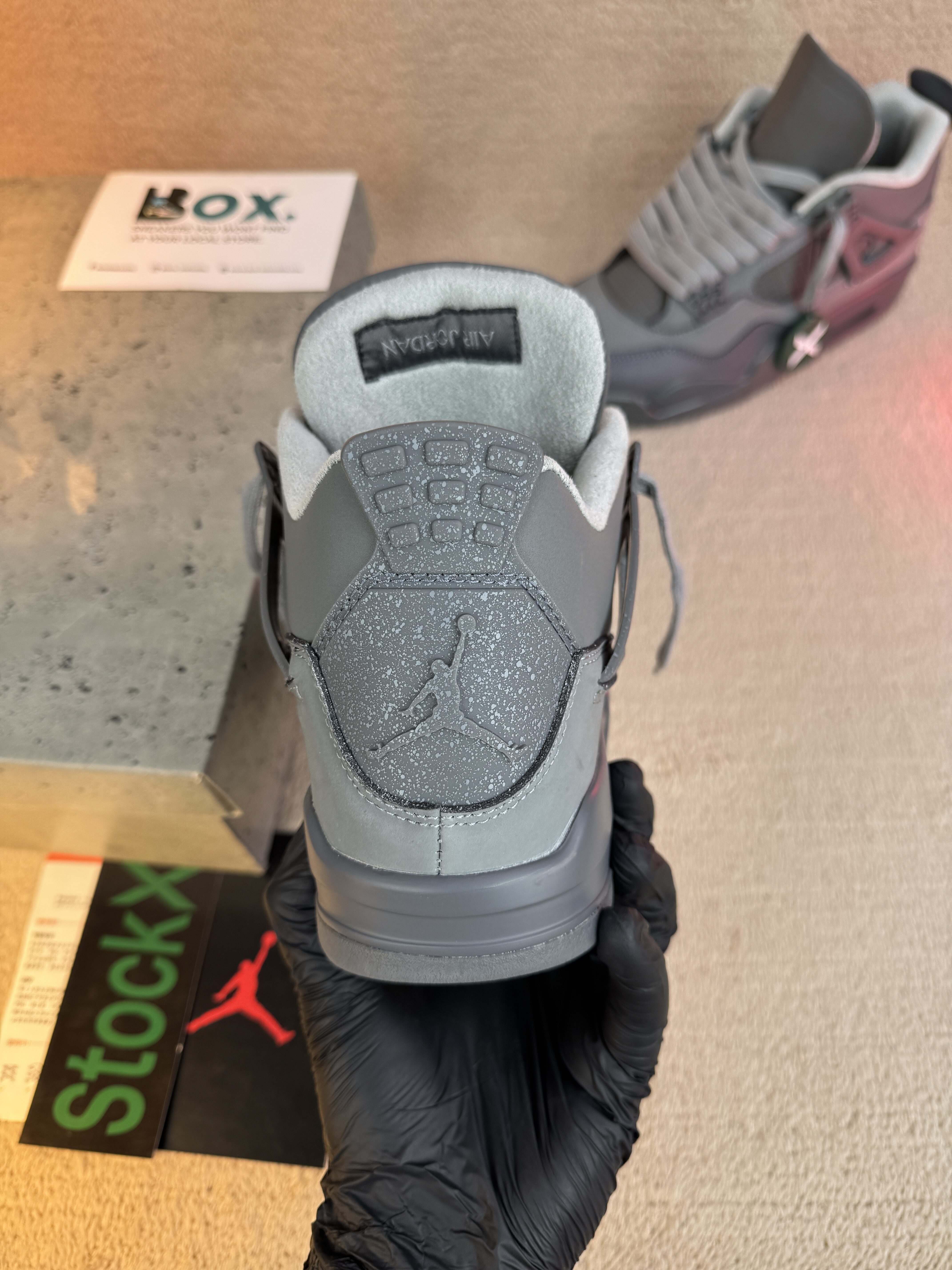 Jordan 4 Retro SE Paris Olympics Wet Cement - Image 10