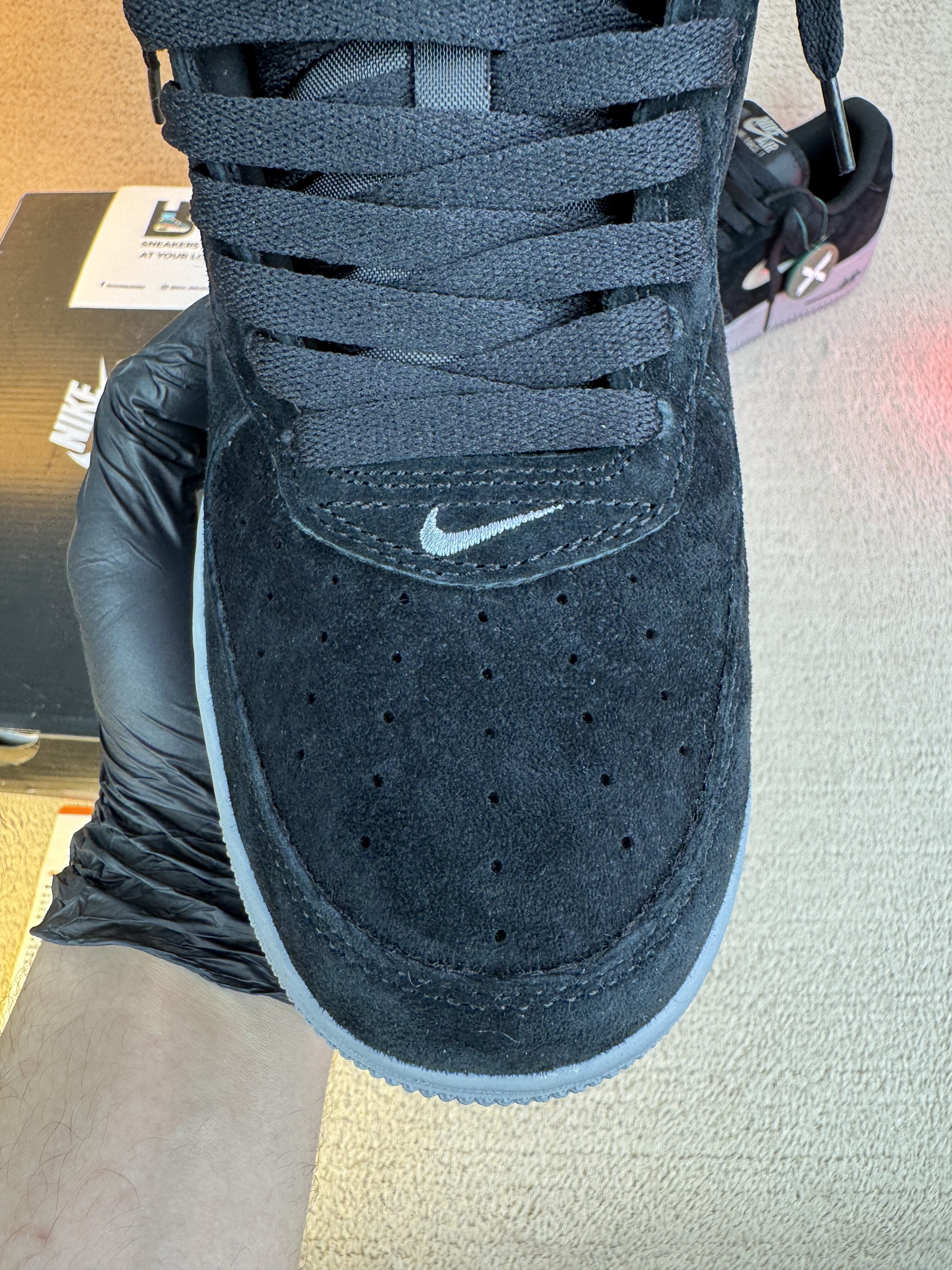 Nike Air Force 1 Low '07 Jewel Black Cool Grey - Image 7