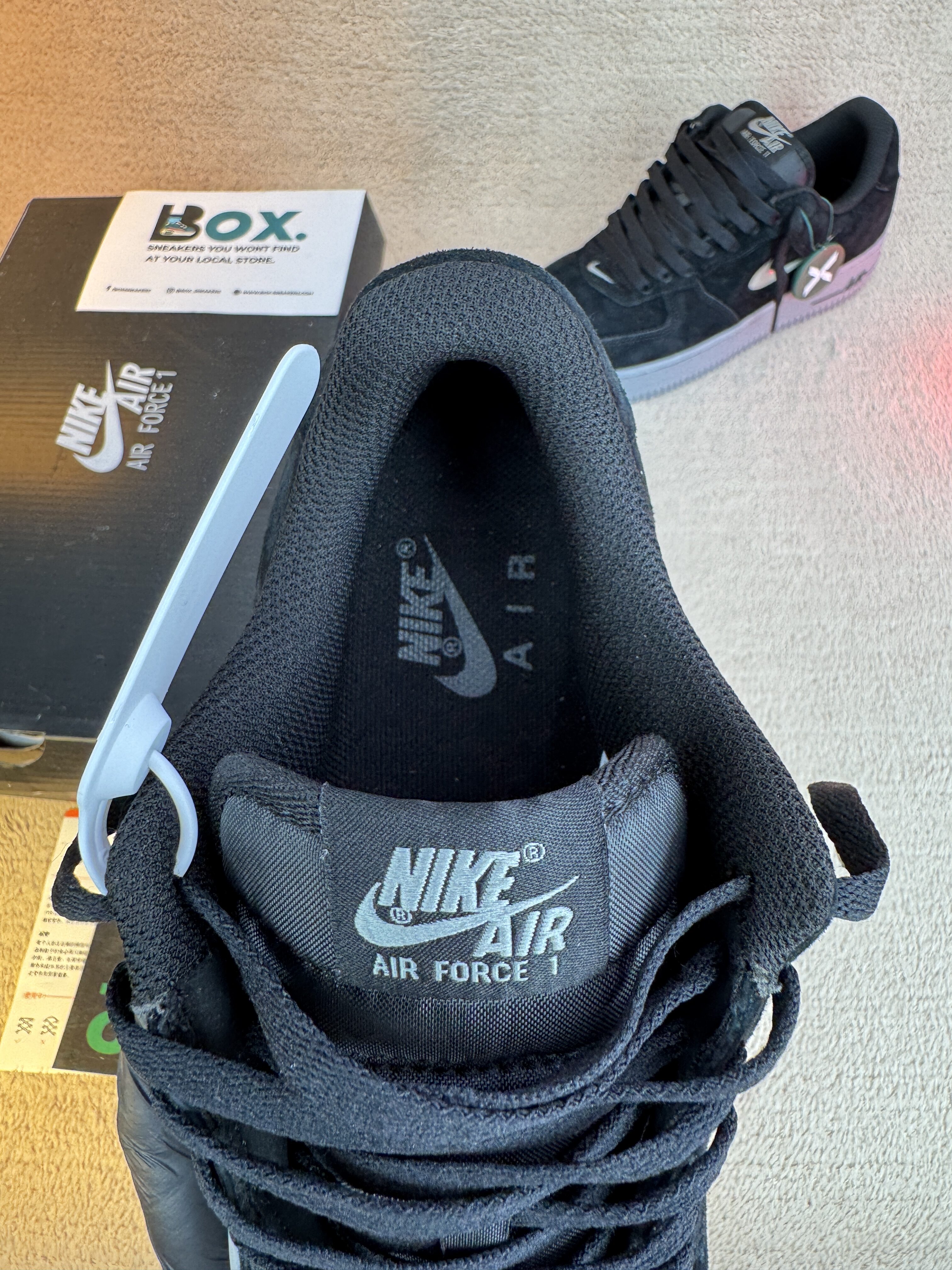 Nike Air Force 1 Low '07 Jewel Black Cool Grey - Image 9