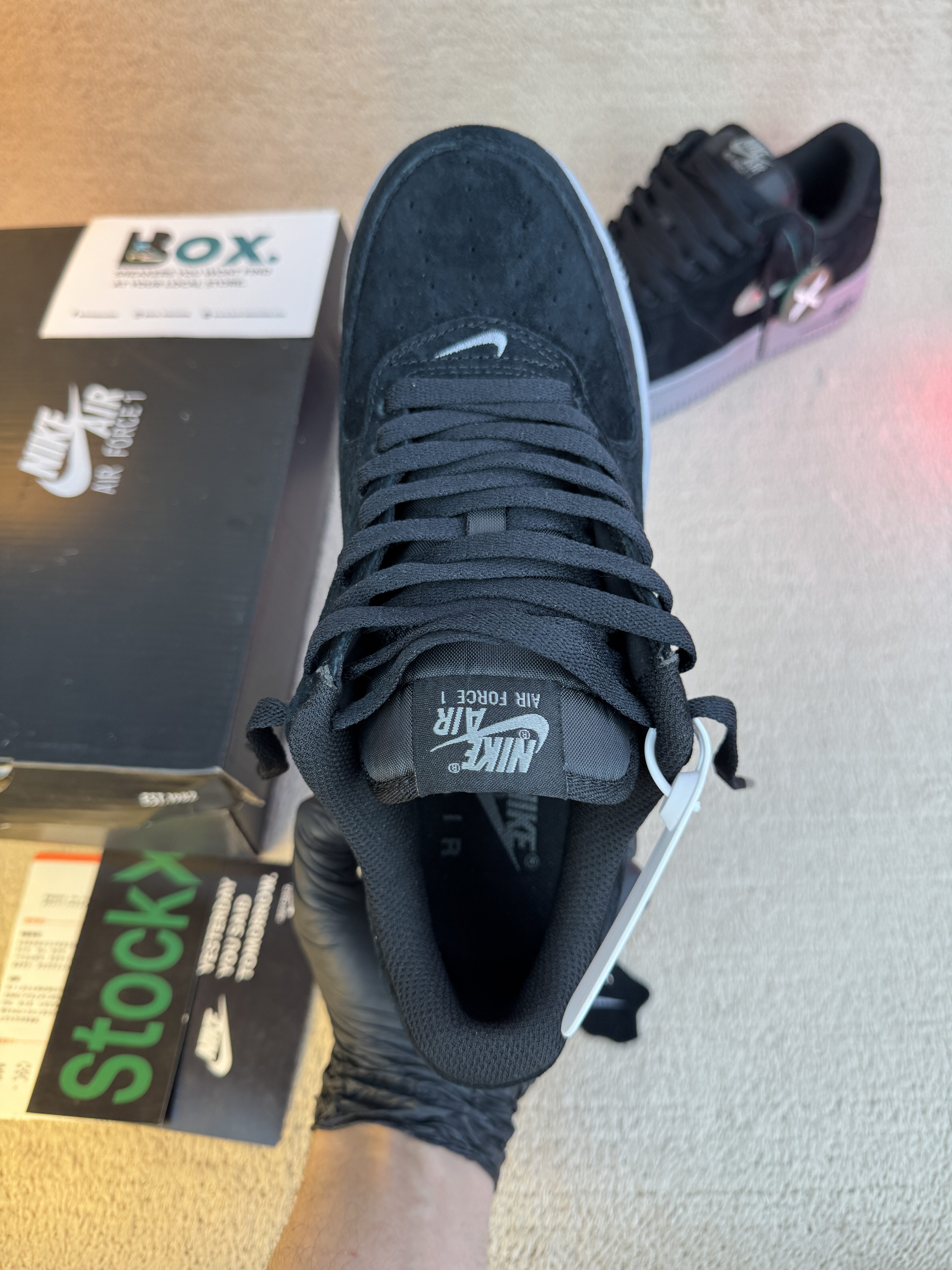 Nike Air Force 1 Low '07 Jewel Black Cool Grey - Image 11